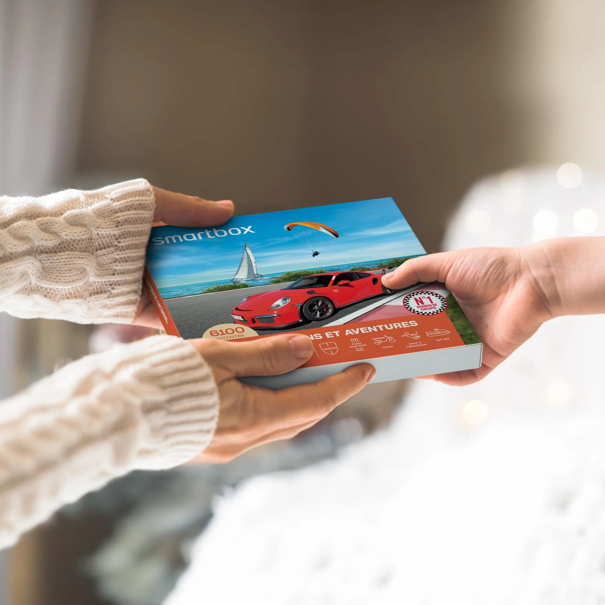 Smartbox Coffret Cadeau Sensations et Aventures pour 1 ou 2 Personnes