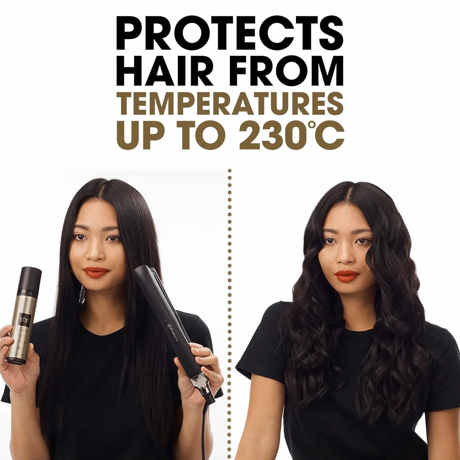 GHD Style Heat Protection Spray 120 ml pour adultes, usage quotidien, format pratique