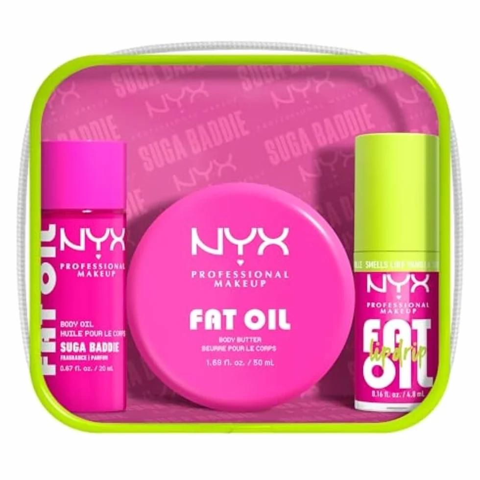 NYX Professional Makeup Coffret SUGA BADDIE 3 Pièces Vanille Crème 50ml