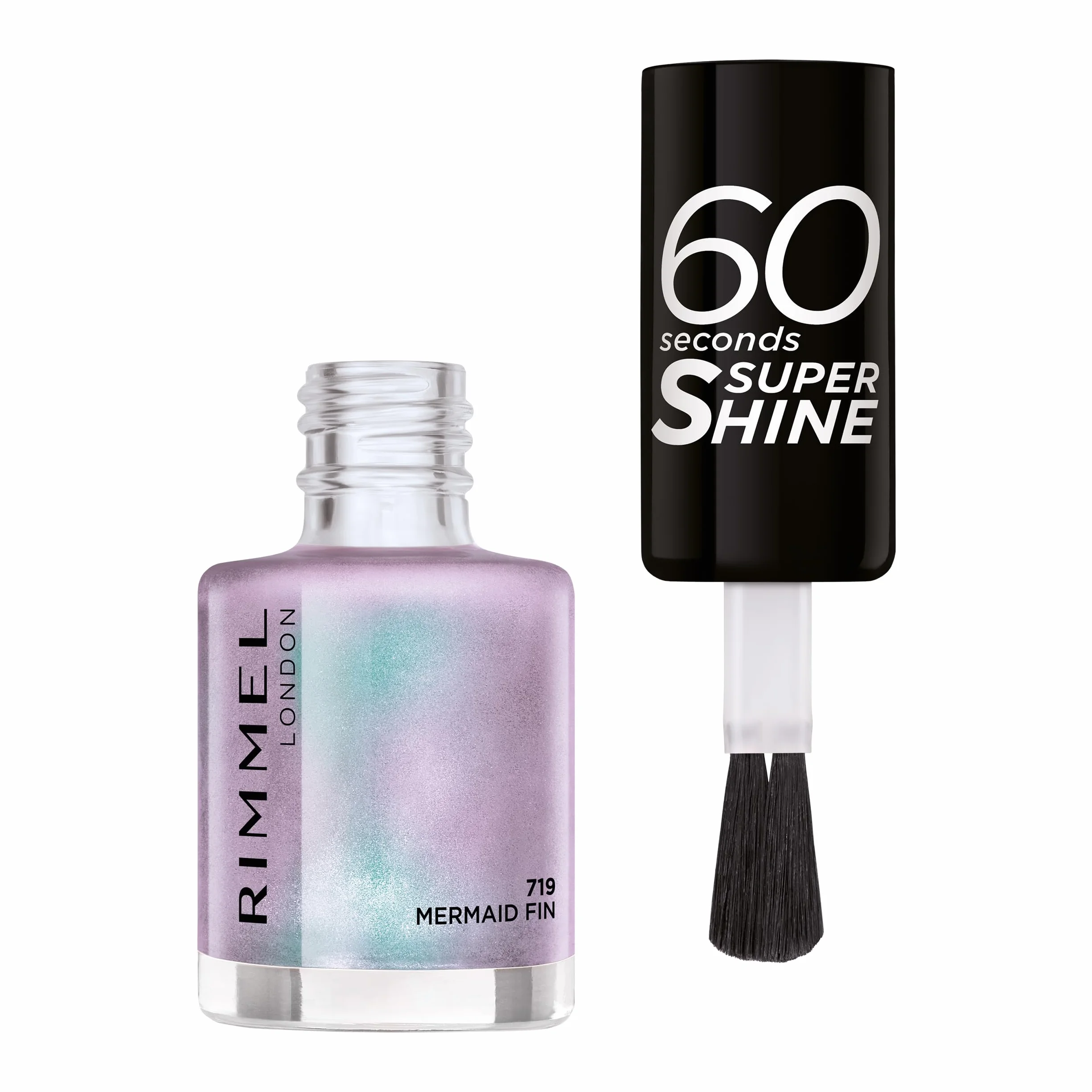 Rimmel Vernis à Ongles 60 Seconds Super Shine Colour Block 719 Mermaid Fin 8ml