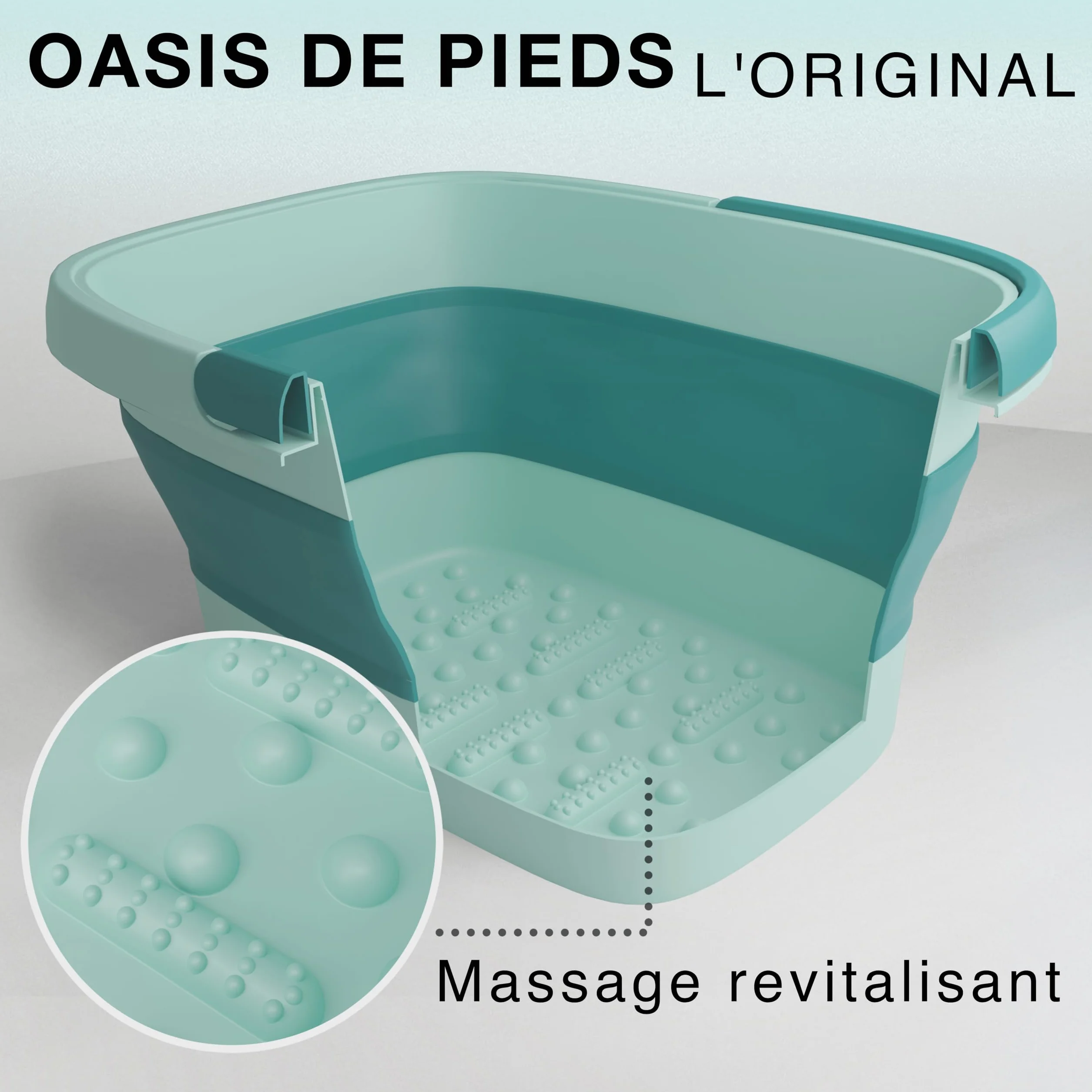 Oasis de pieds l'original Bain de pieds avec picots de massage