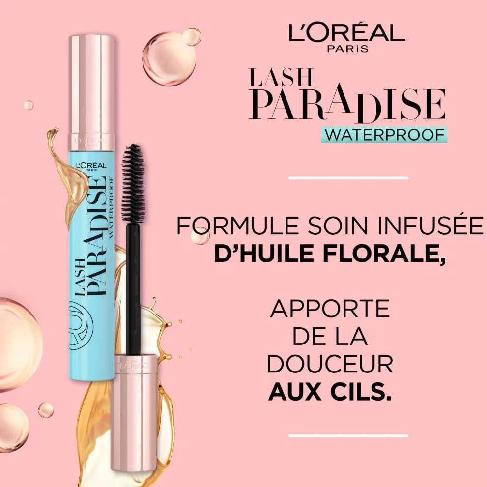 L'Oréal Paris Lash Paradise Mascara Volume Waterproof Noir 6,4 ml