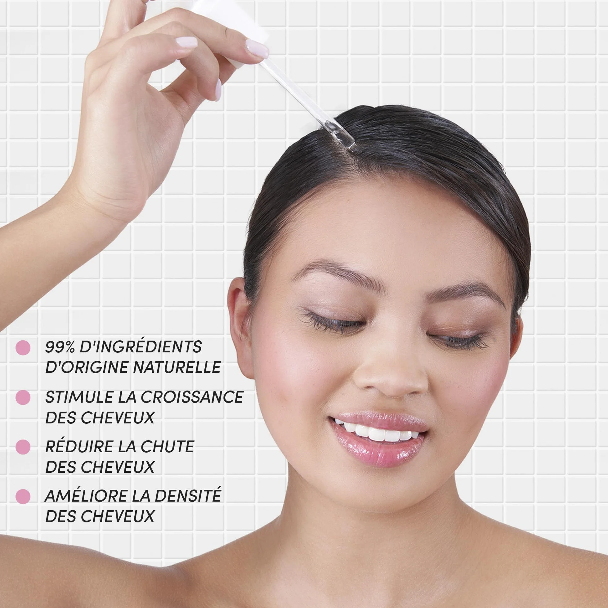 MYRIAM K PARIS – Sérum Pousse Cheveux 140ml – Scalp – Stimule la Croissance & Réduit la Chute – Complexe Actif aux 9 Plantes & Procapil – Pour Cheveux Clairsemés ou Affinés