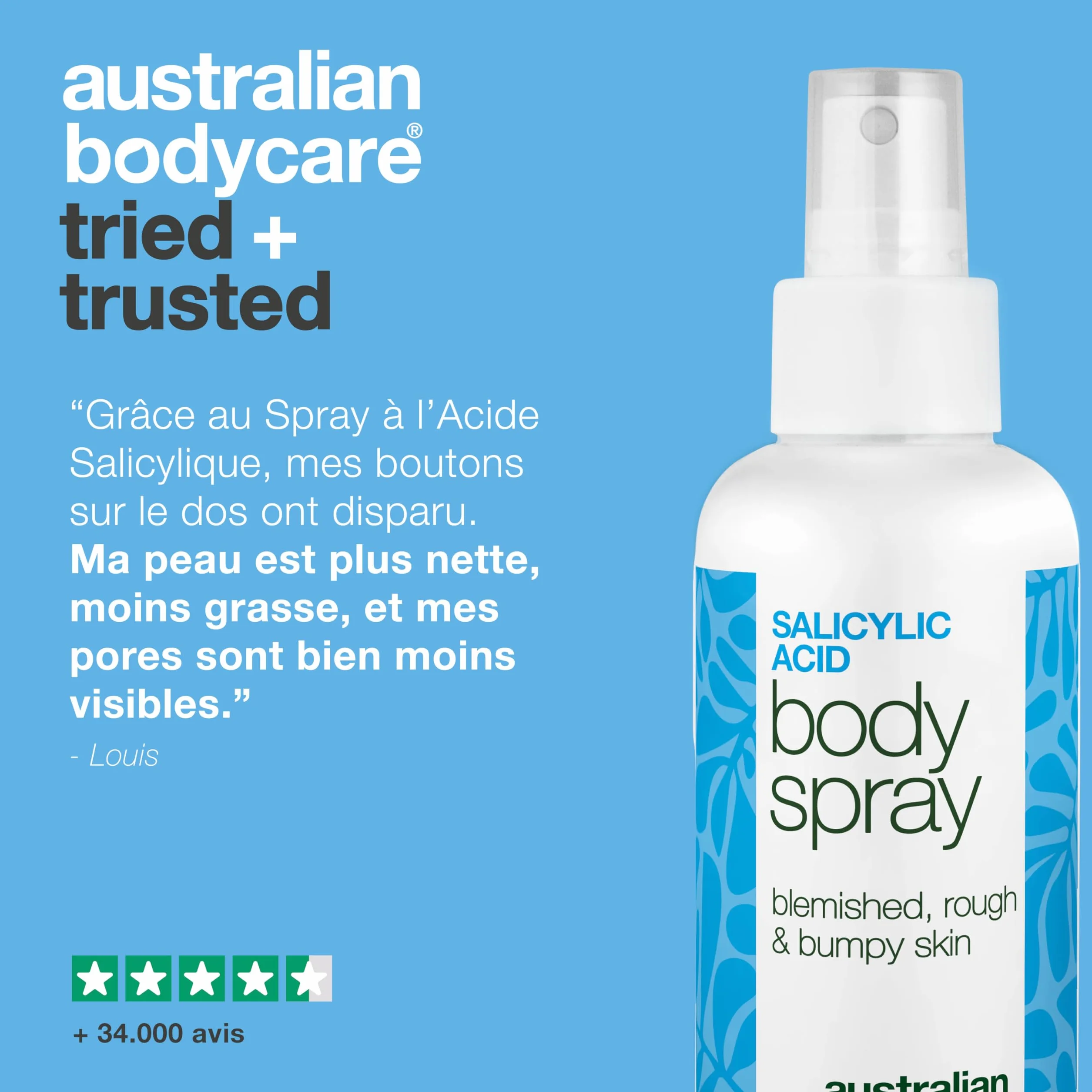 Acide salicylique spray 2% acide salicylique acide glycolique nettoyage pores