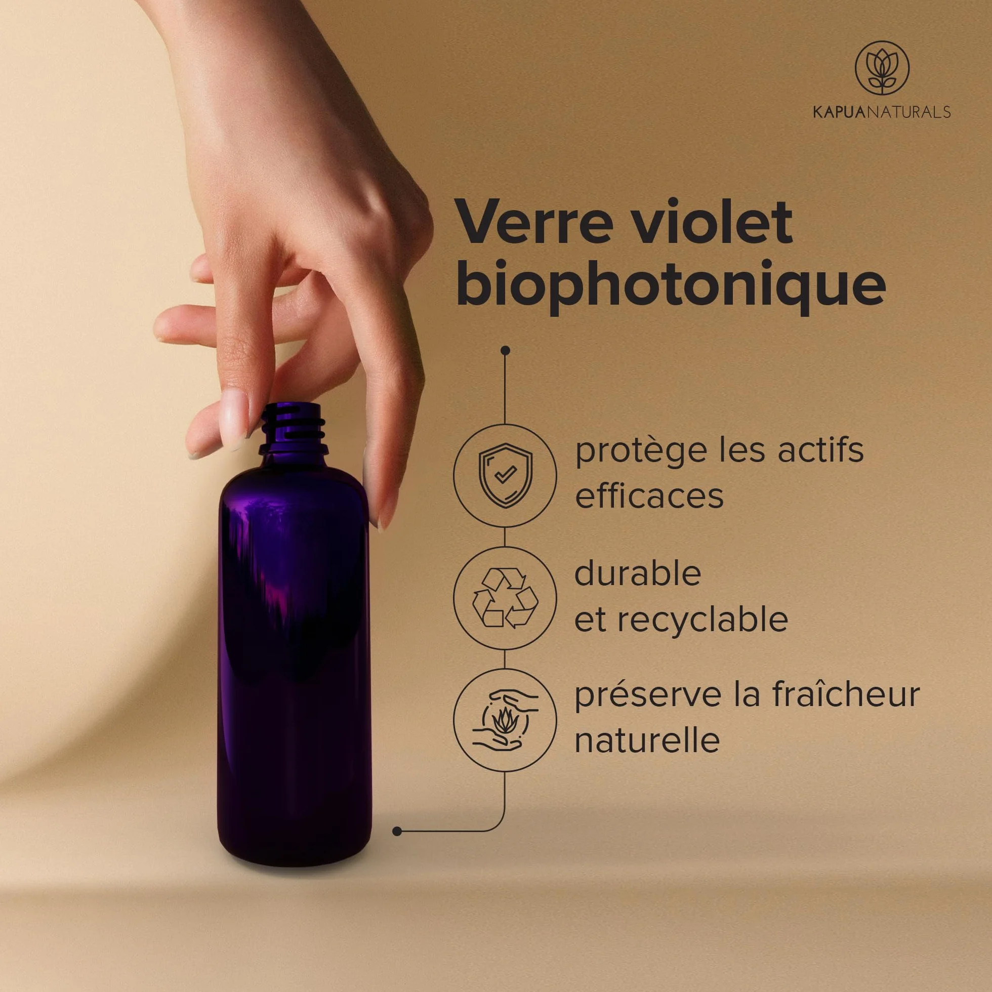 Retinol Serum Visage BIO 100 ml Anti Rides Acide Hyaluronique Vitamine C