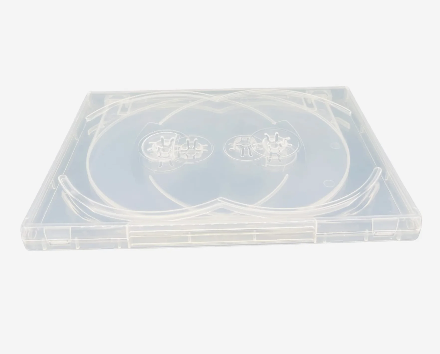 Dragon Trading Boîtier CD DVD Blu Ray 14mm Clair 6 Pistes pour 6 Disques