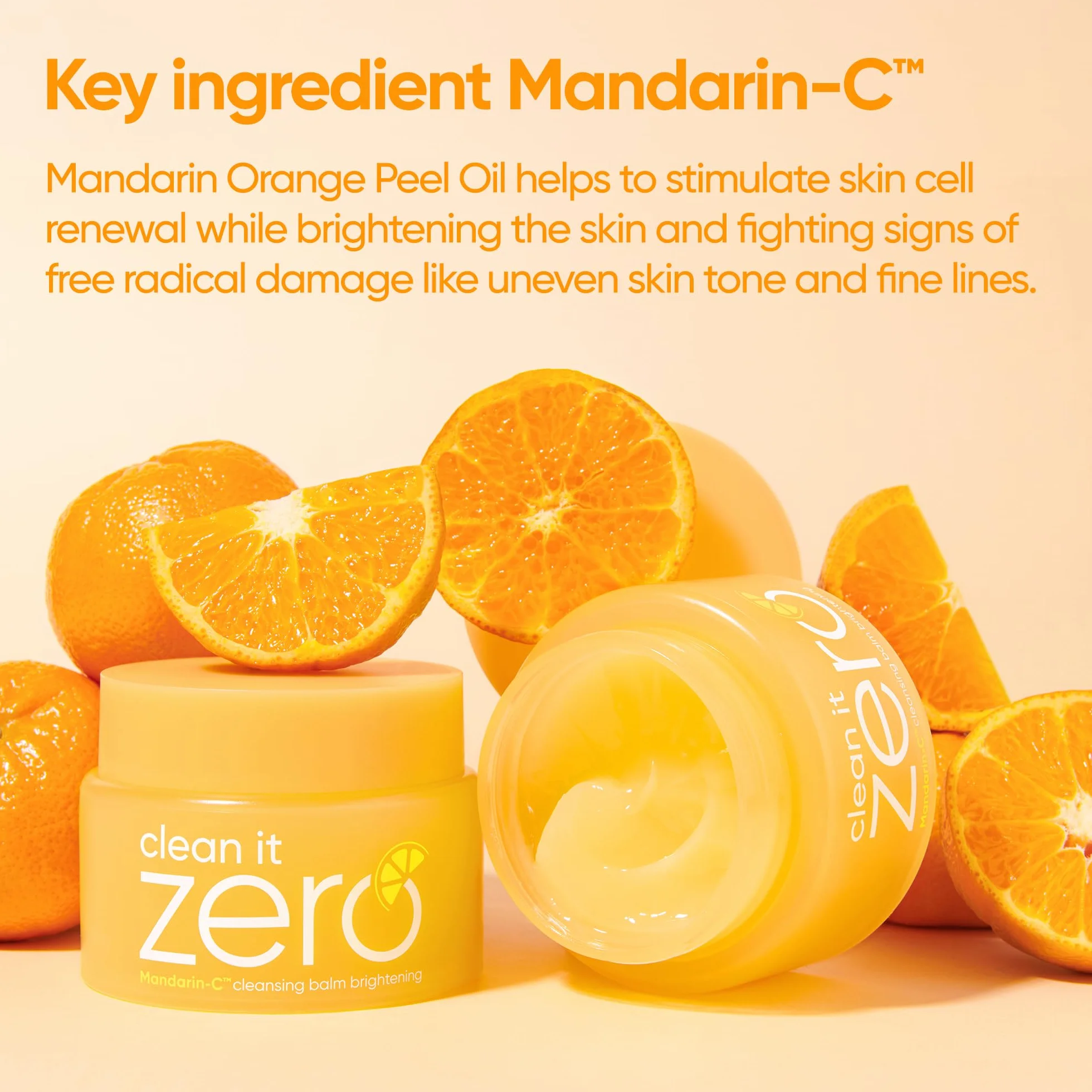 BANILA CO Clean it Zero Baume nettoyant éclaircissant démaquillant coréen 100 ml vitamine C