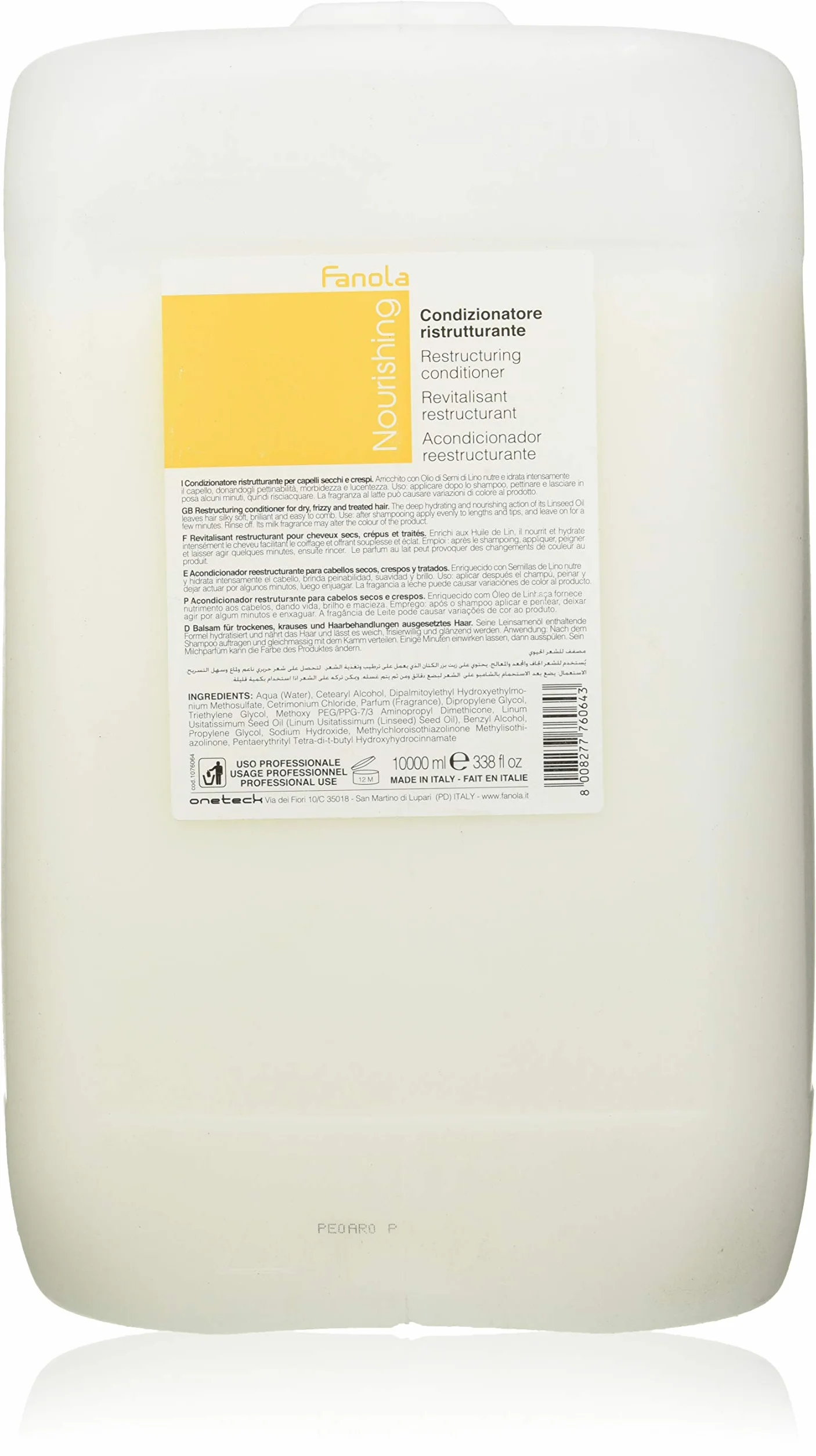 Fanola Nutri Care Revitalisant Restructurant Après-Shampooing - 10000ML
