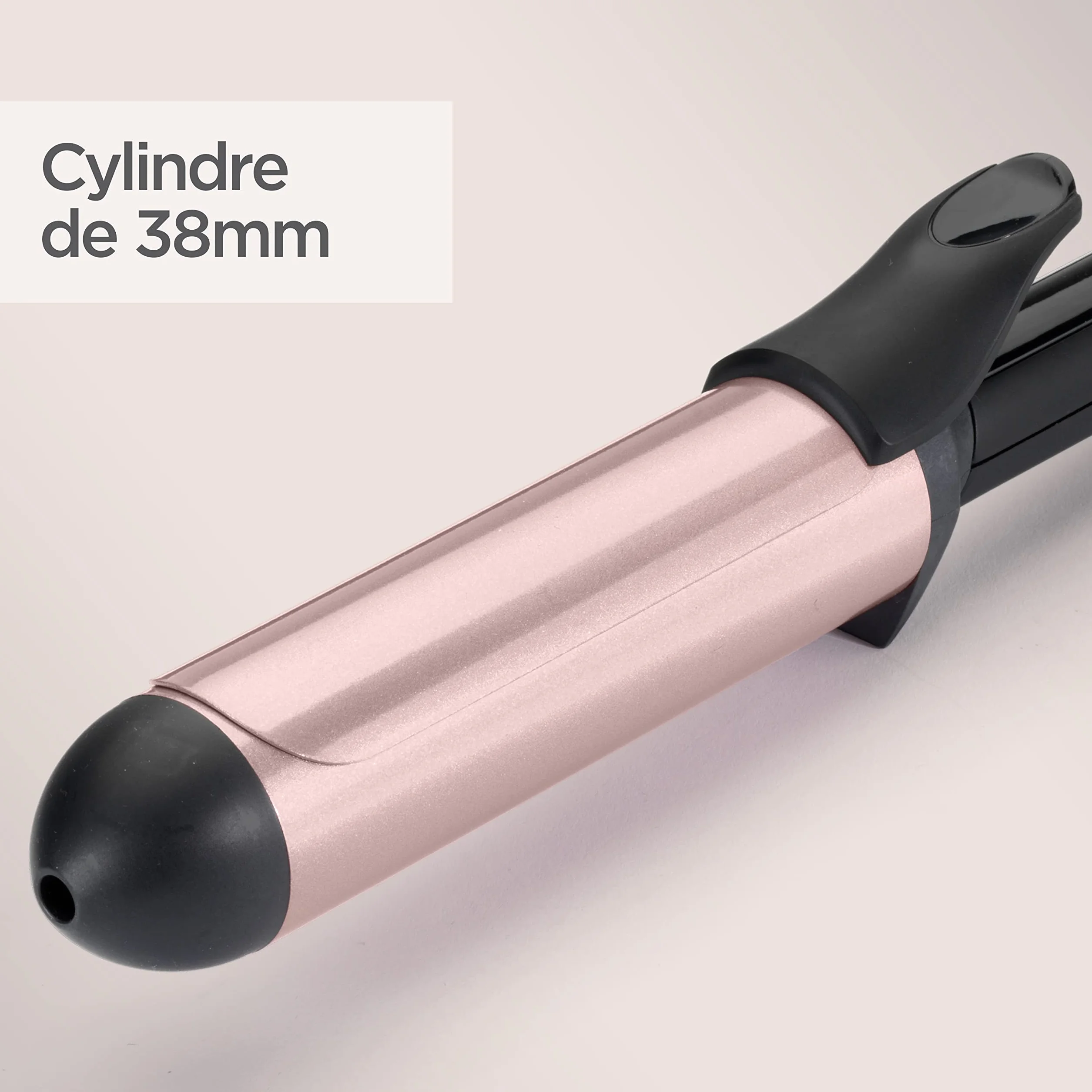 BaByliss - C453E - Boucleur 38 mm Curling Tong en Quartz Céramique