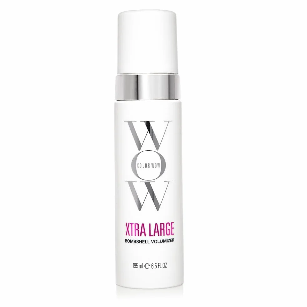 COLOR WOW - Mousse Volume Cheveux - Épaisseur Immédiate & Durable - Extrait de Bambou Fortifiant - Sans Alcool - Tous Types de Cheveux - Xtra Large Bombshell Volumizer - 195 ml