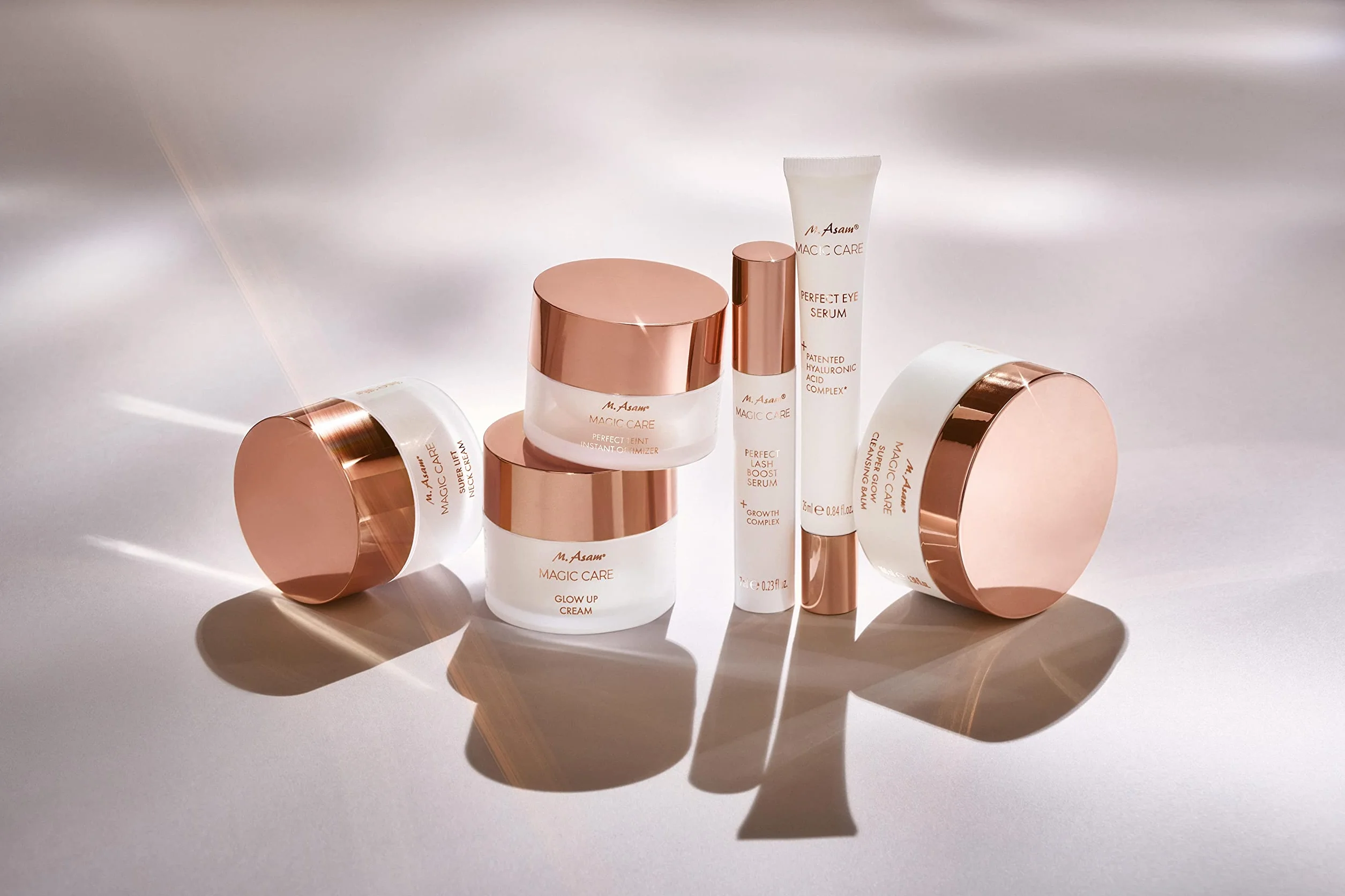 M. Asam MAGIC CARE Super Lift Crème cou & décolleté (50 ml) - Crème hydratante avec soin lissant immédiat, hydrate intensément & assouplit la peau, anti-âge, anti rides