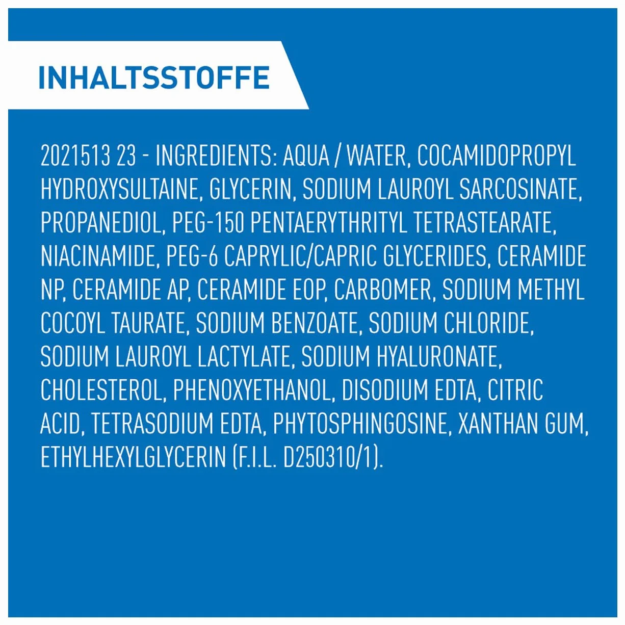 CeraVe Gel Moussant Nettoyant 562 ml Acide Hyaluronique Céramides Niacinamide Peau Normales à Grasses
