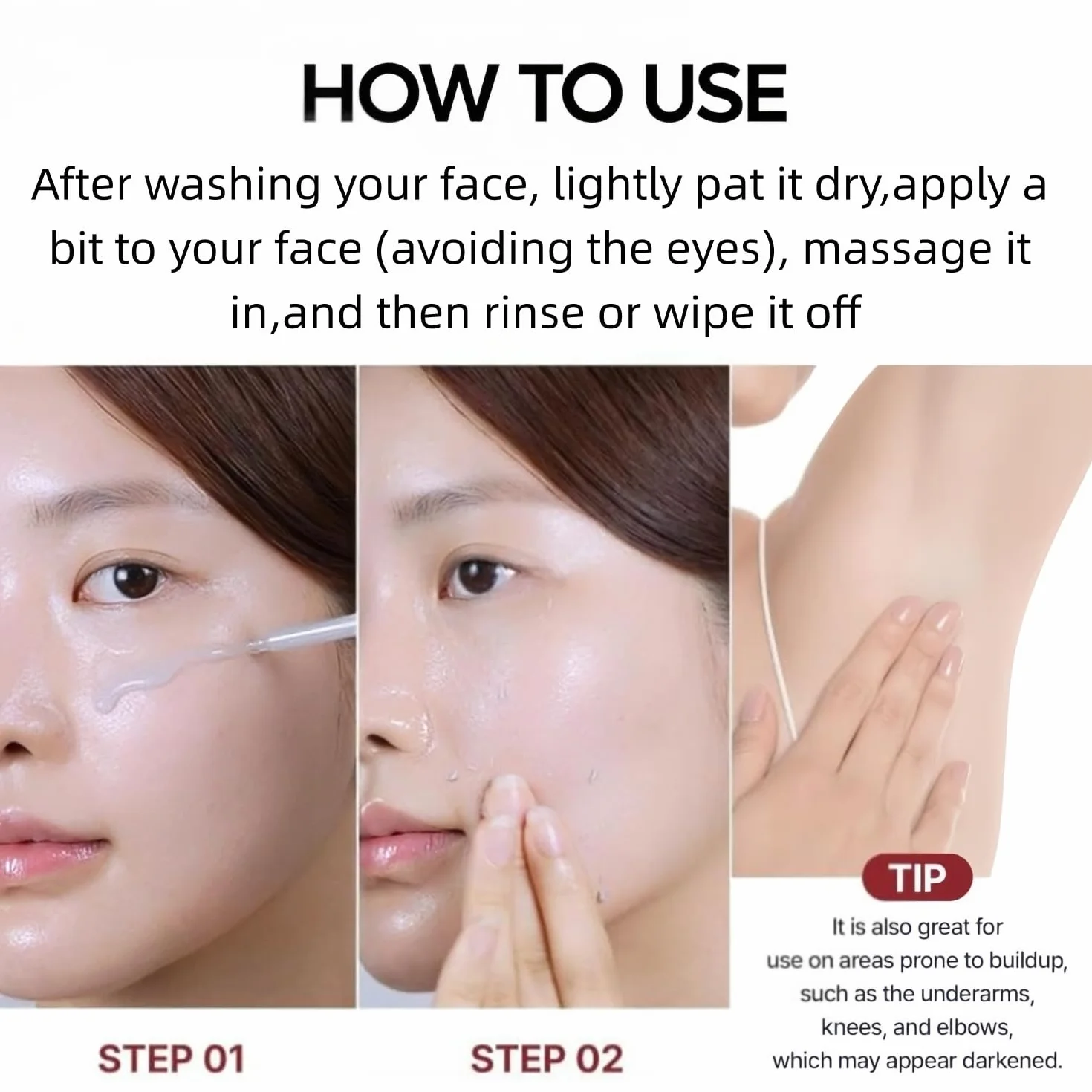 Lumeva Peel Shot Facial Exfoliating Serum-Black & White Rice Exfoliating Serum
