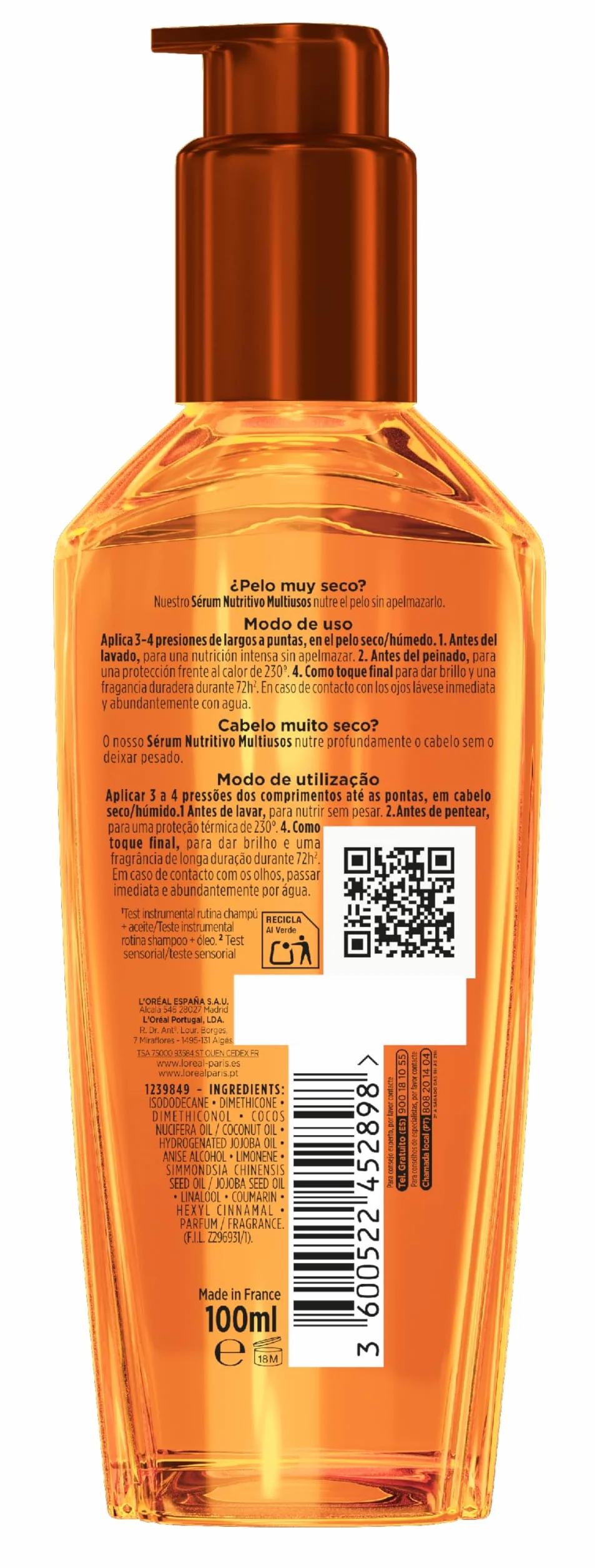 L'Oreal Paris Elvive Huile Extraordinaire 100 ml
