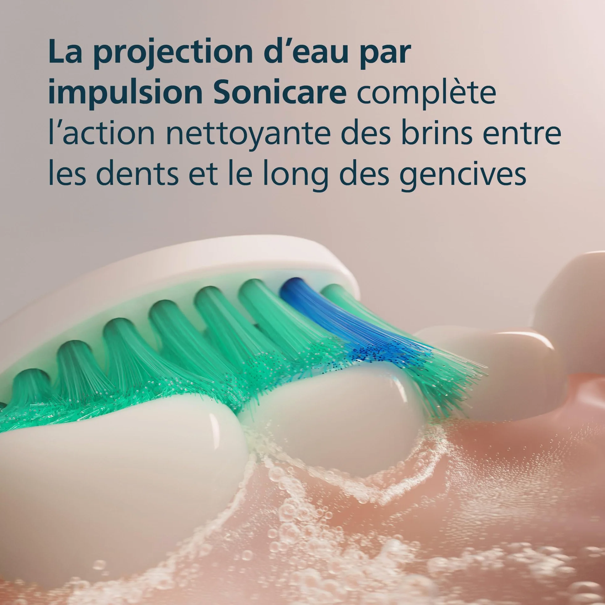 Philips Sonicare C1 ProResults têtes de brosse à dents de rechange d'origine blanc lot de 8 HX6018/87