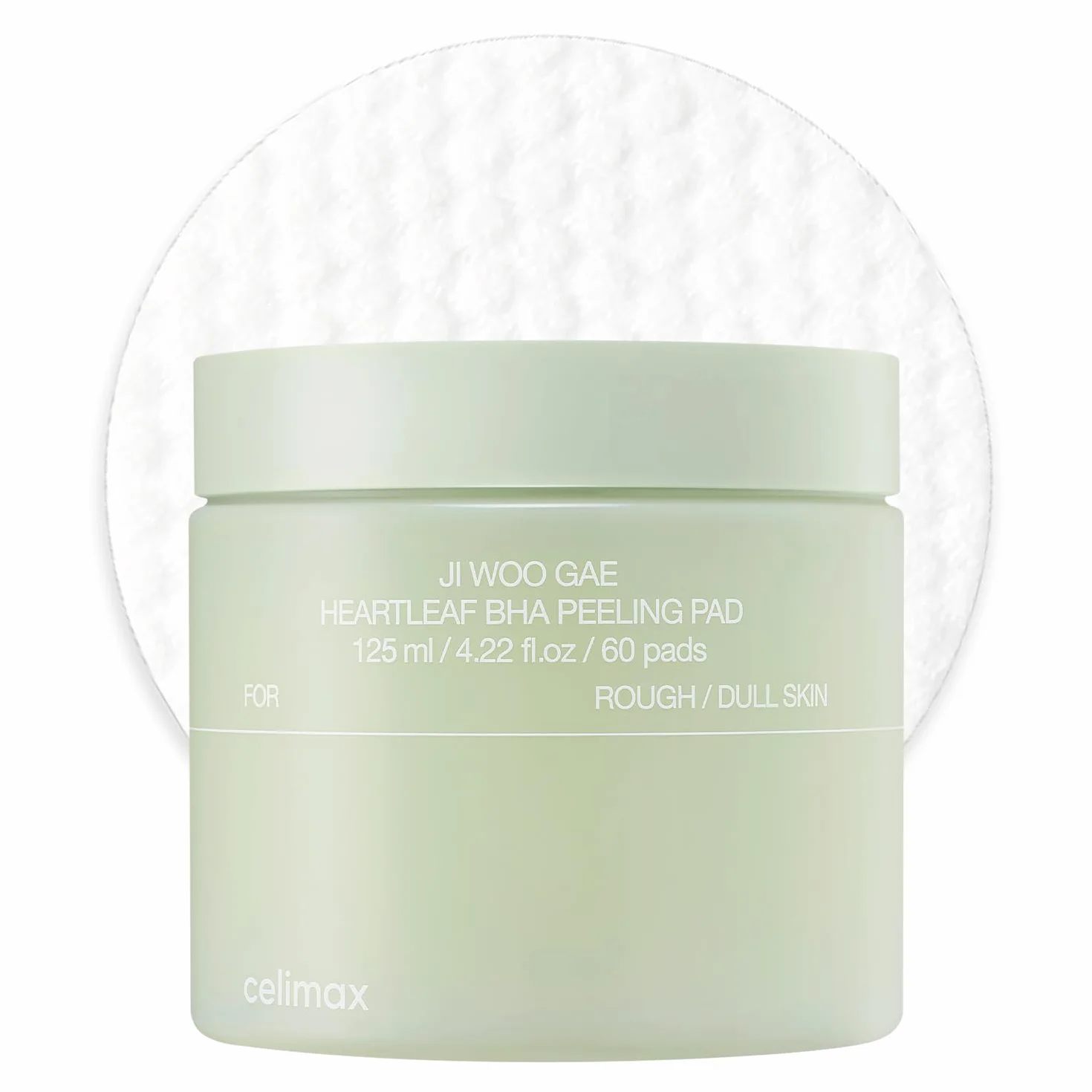 celimax Disques Exfoliants Gae Heartleaf Bha À L'Extrait De Heartleaf, Disques Toniques Exfoliants, Peelings Faciaux, Hydratants, Pour Peaux À Problèmes Et Imperfections (60 Disques)