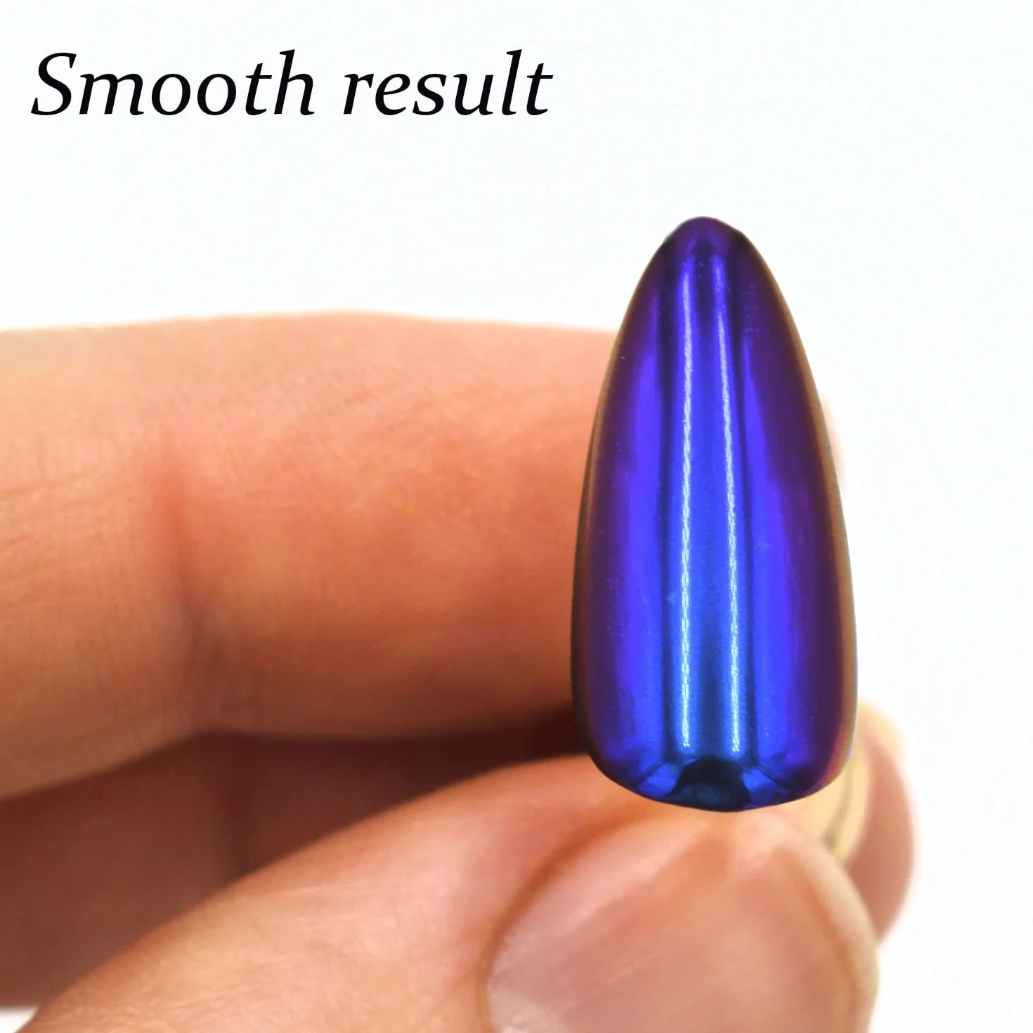Pigment caméléon pour ongles Kuka 6 couleurs effet miroir chromé brillant