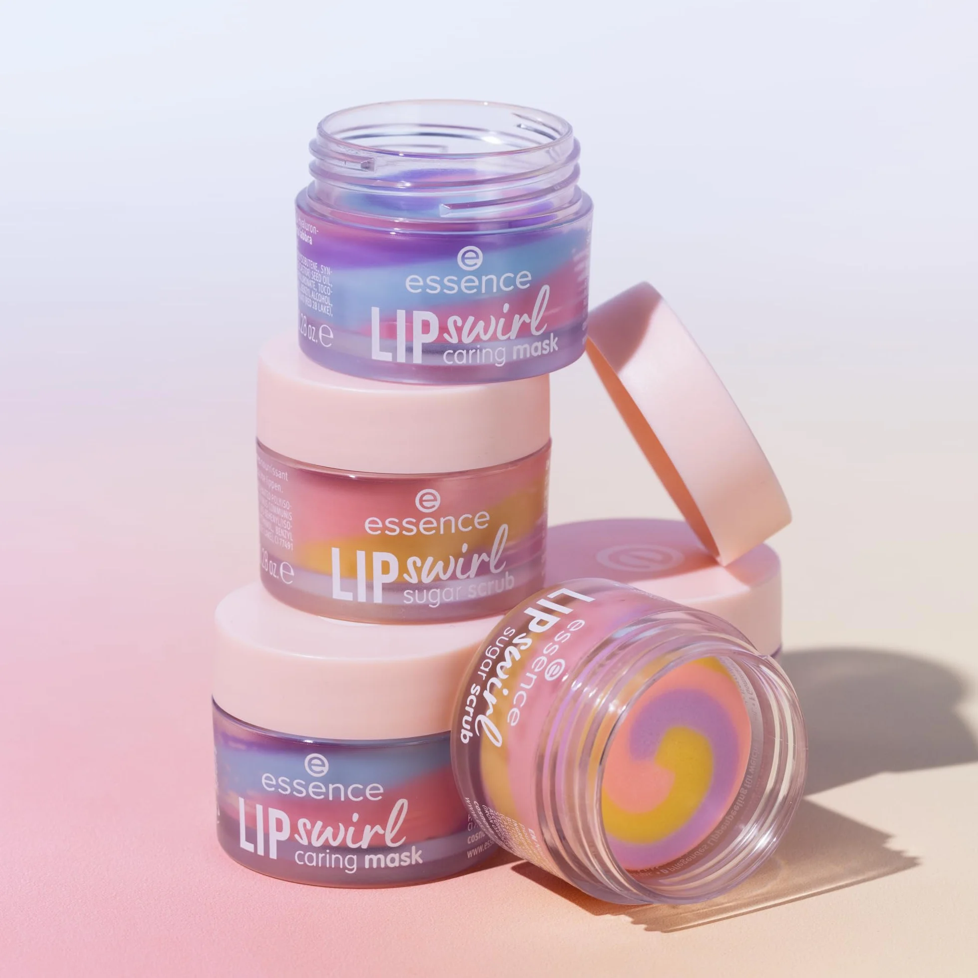 essence LIP swirl sugar scrub gommage protecteur naturel 8g