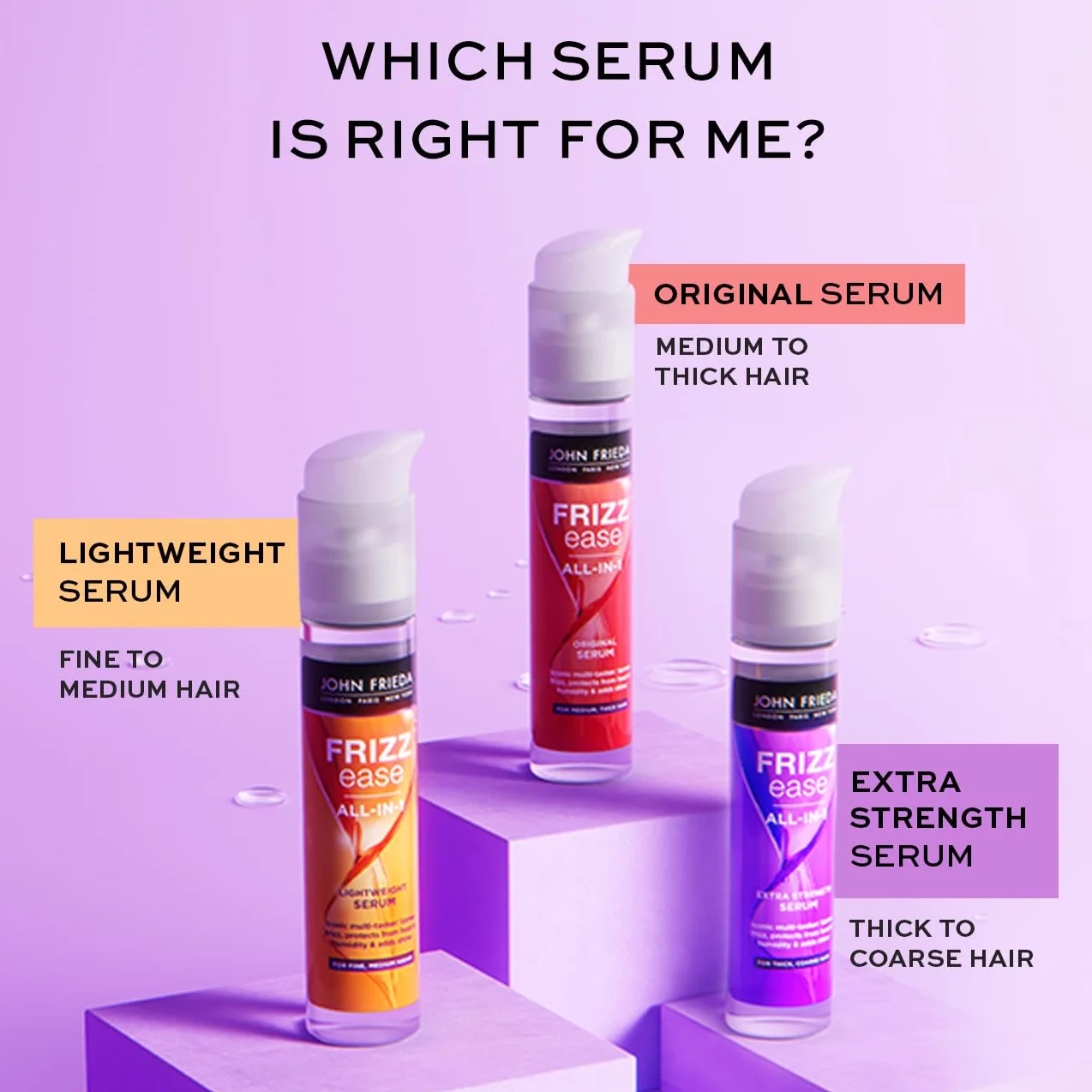 John Frieda Frizz-Ease Sérum Anti-Frisottis Formule Extra-Forte
