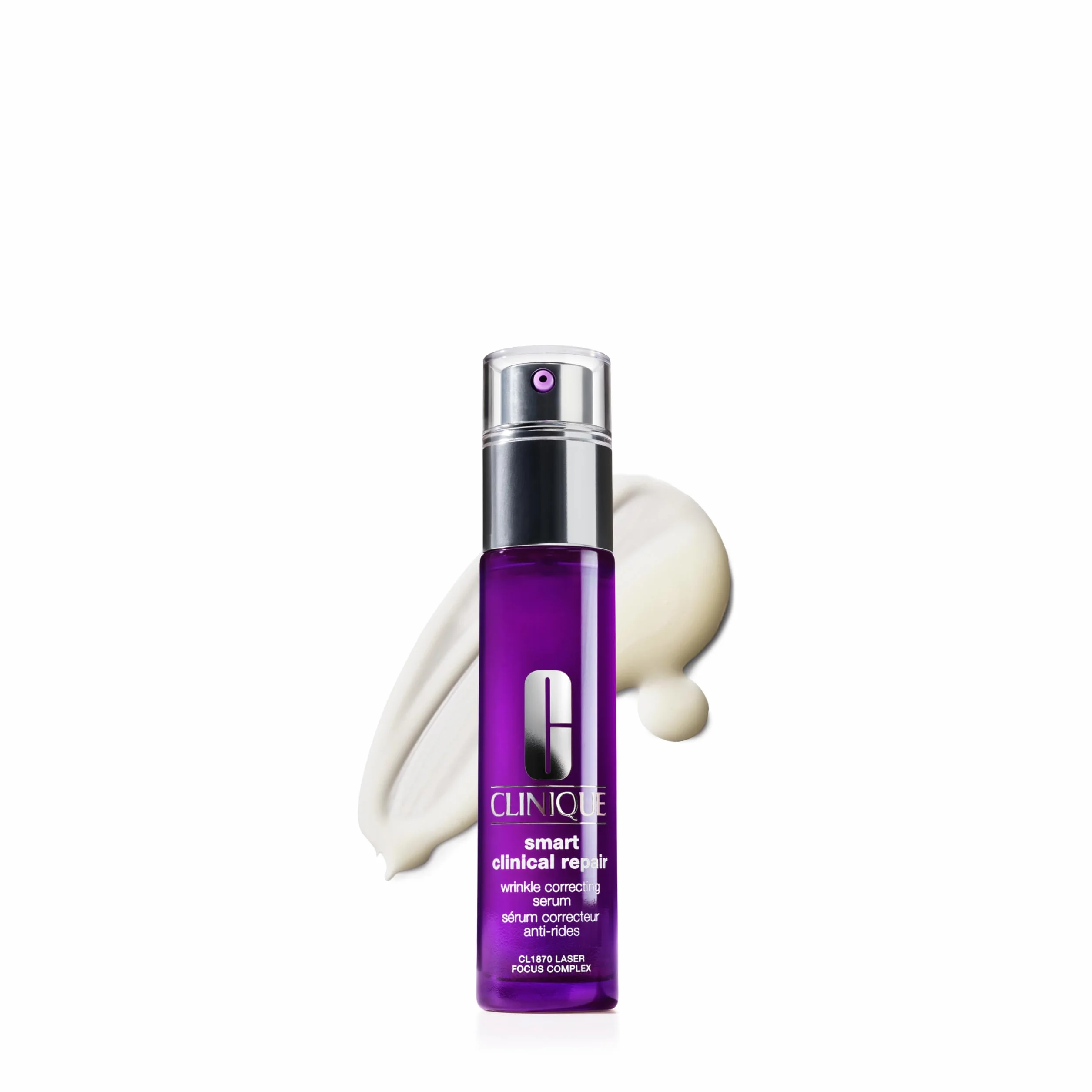 Clinique Smart Clinical Repair Sérum Visage Correcteur Anti-Rides Acide Hyaluronique, Peptides 9.5% + Rétinoïde 1% | Anti-Âge