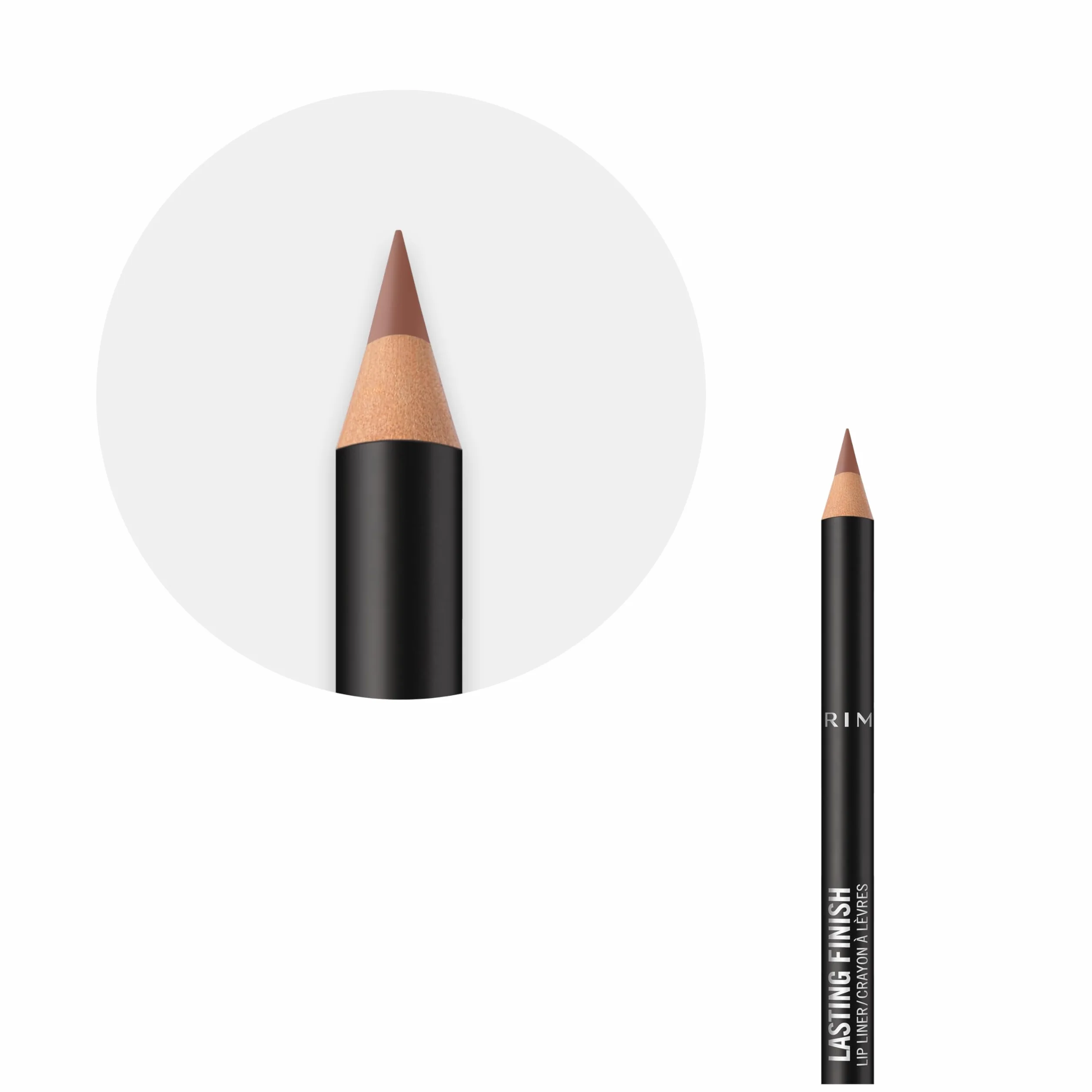 Rimmel Lasting Matte Lip Liner 705 Cappuccino Longue tenue Texture crémeuse