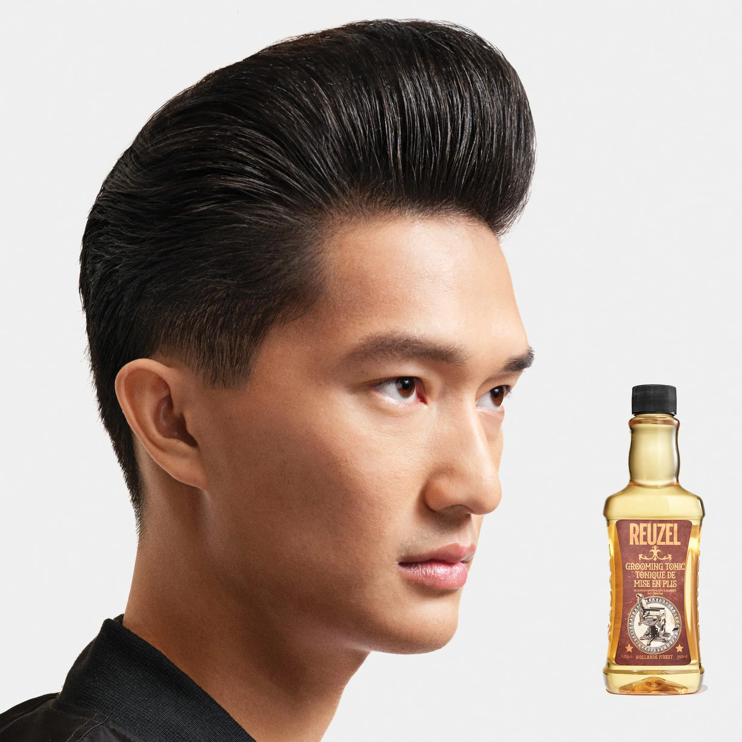 Reuzel Tonique de Toilettage pour Homme avec Hamamélis/ l'Ortie/ l'Huile d'Argan/ l'Extrait de Romarin 11,83 oz/350 ml