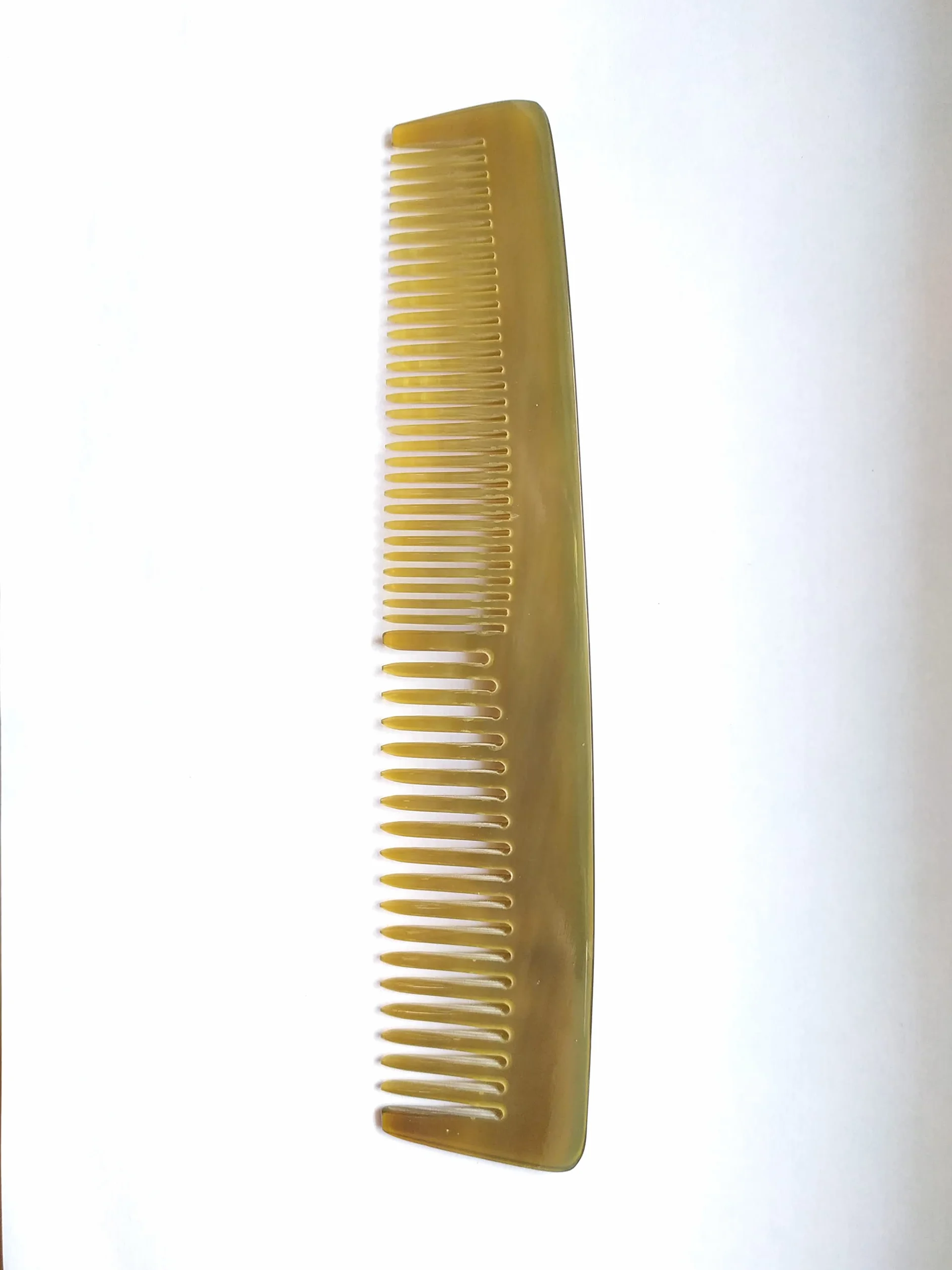 Peigne Démêloir en Corne Véritable 18,5 cm