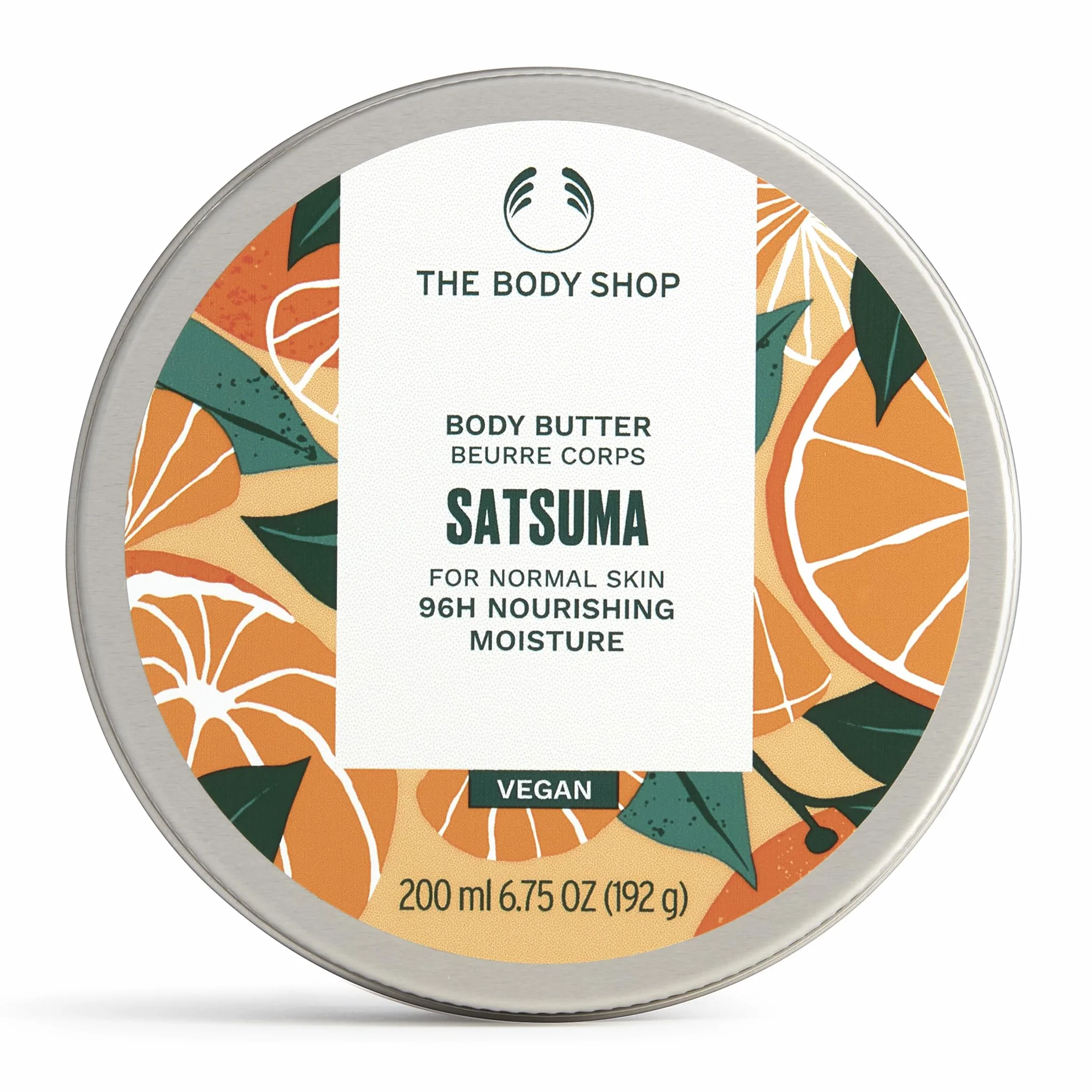 Satsuma Body Butter Hydration for Normal Skin with Satsuma Oil (200ml/192g/6.75 OZ)