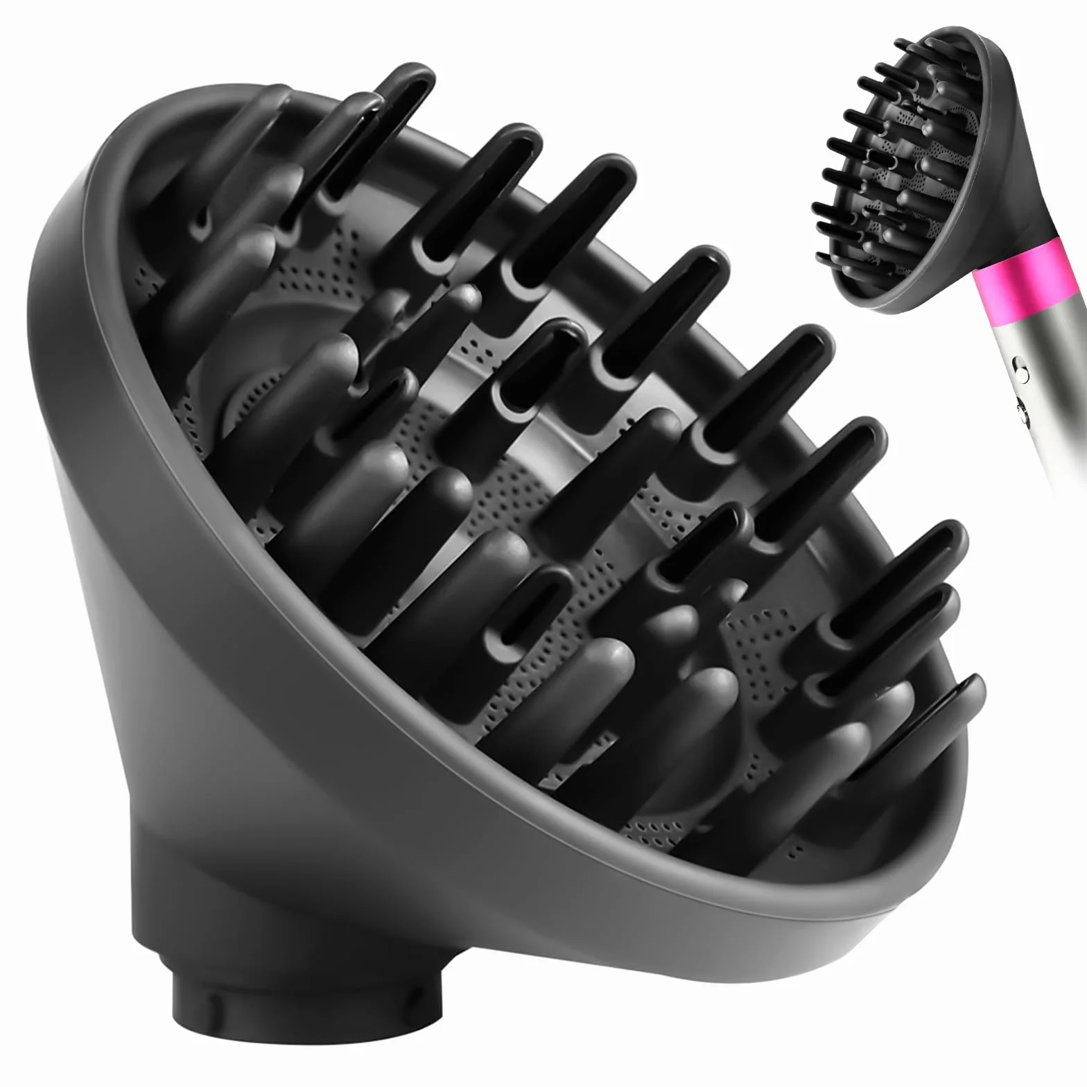 Diffuseur pour Dyson Airwrap Styler HS01 HS05 Accessoire, conversion pour Dyson Airwrap Styler en sèche-cheveux