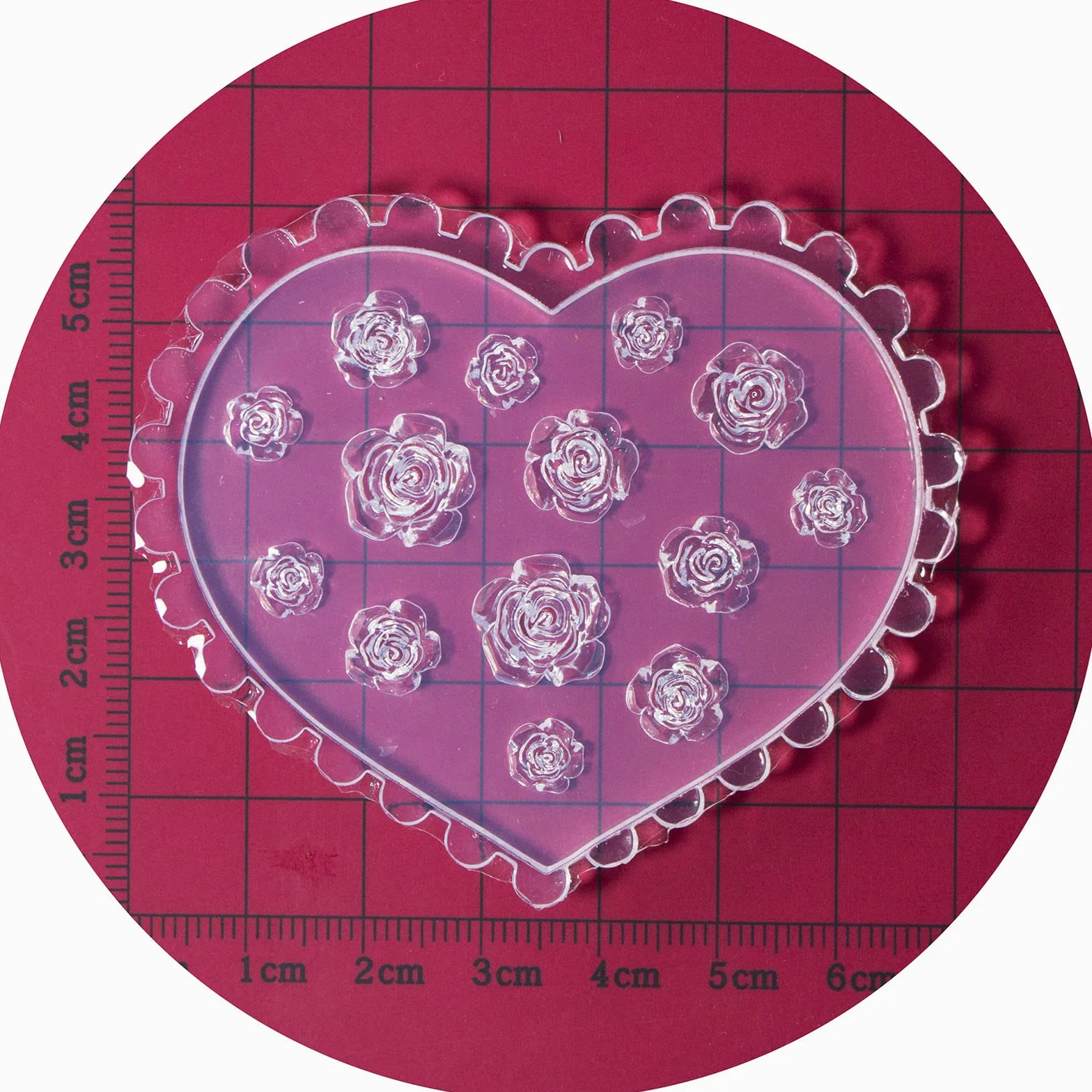 Ongle Rose Fleur Nail Art Moule en Résine Époxy Ornements Moule en Silicone
