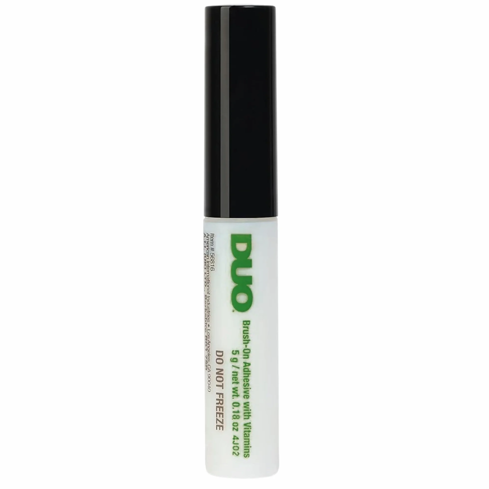 Colle DUO résistante à l'eau pour cils et sourcils, vegan (1 duo green)