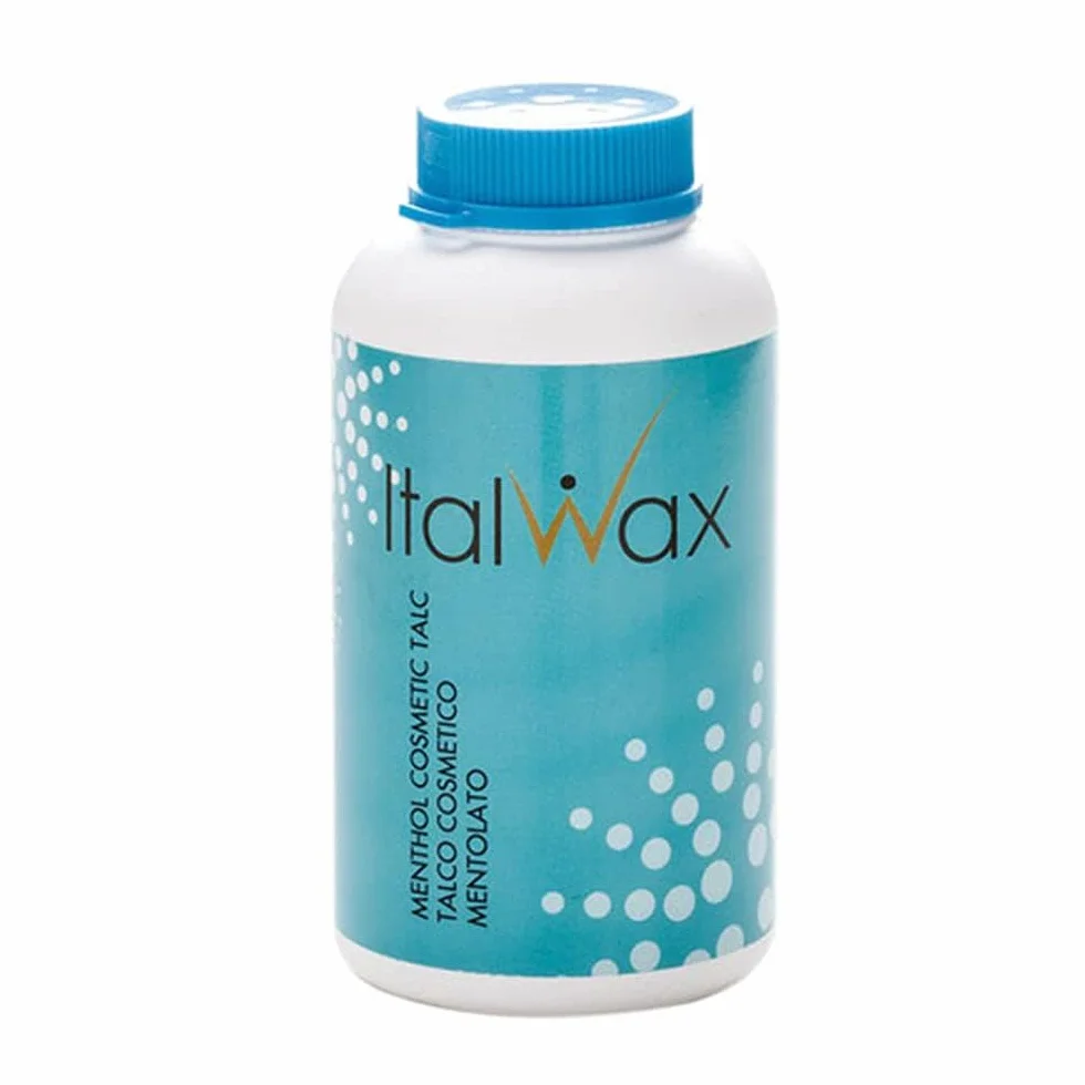 Italwax Classic Cosmetic Talc 150g Arôme menthol Préparer la peau à l'épilation à la cire