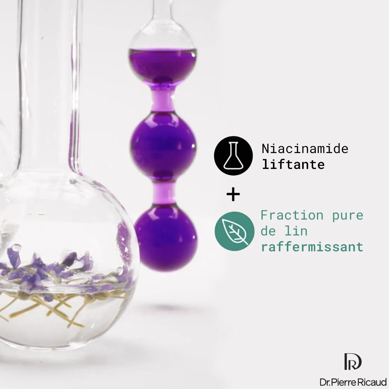 Dr Pierre Ricaud – Duo Soin Lifting & Nuit Anti-Âge aux probiotiques et micro-ARN de lavande bio | Crème Lifting 40 ml + Crème de Nuit Régénération Suprême COLLECTOR 40 ml
