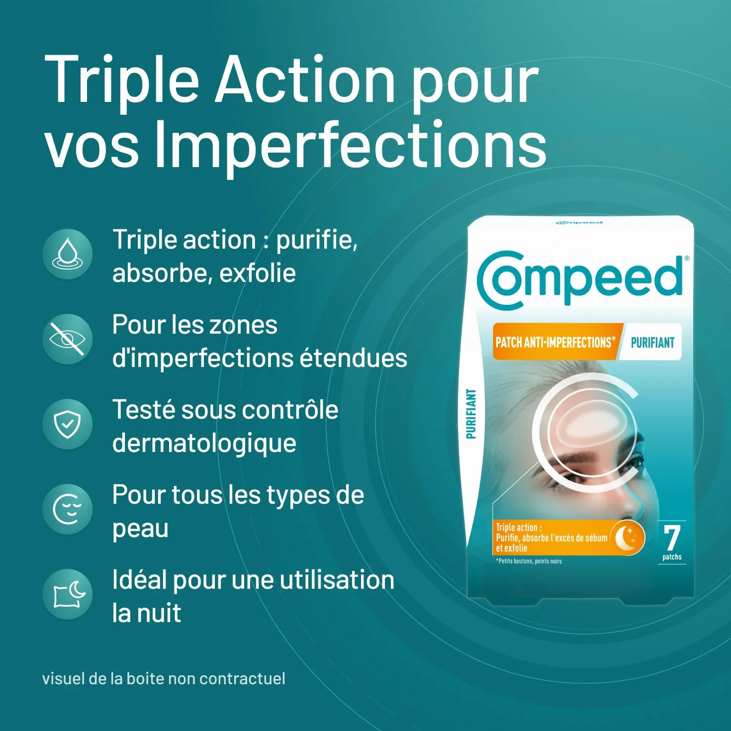 Compeed Patch Anti-Imperfection Nuit 7P