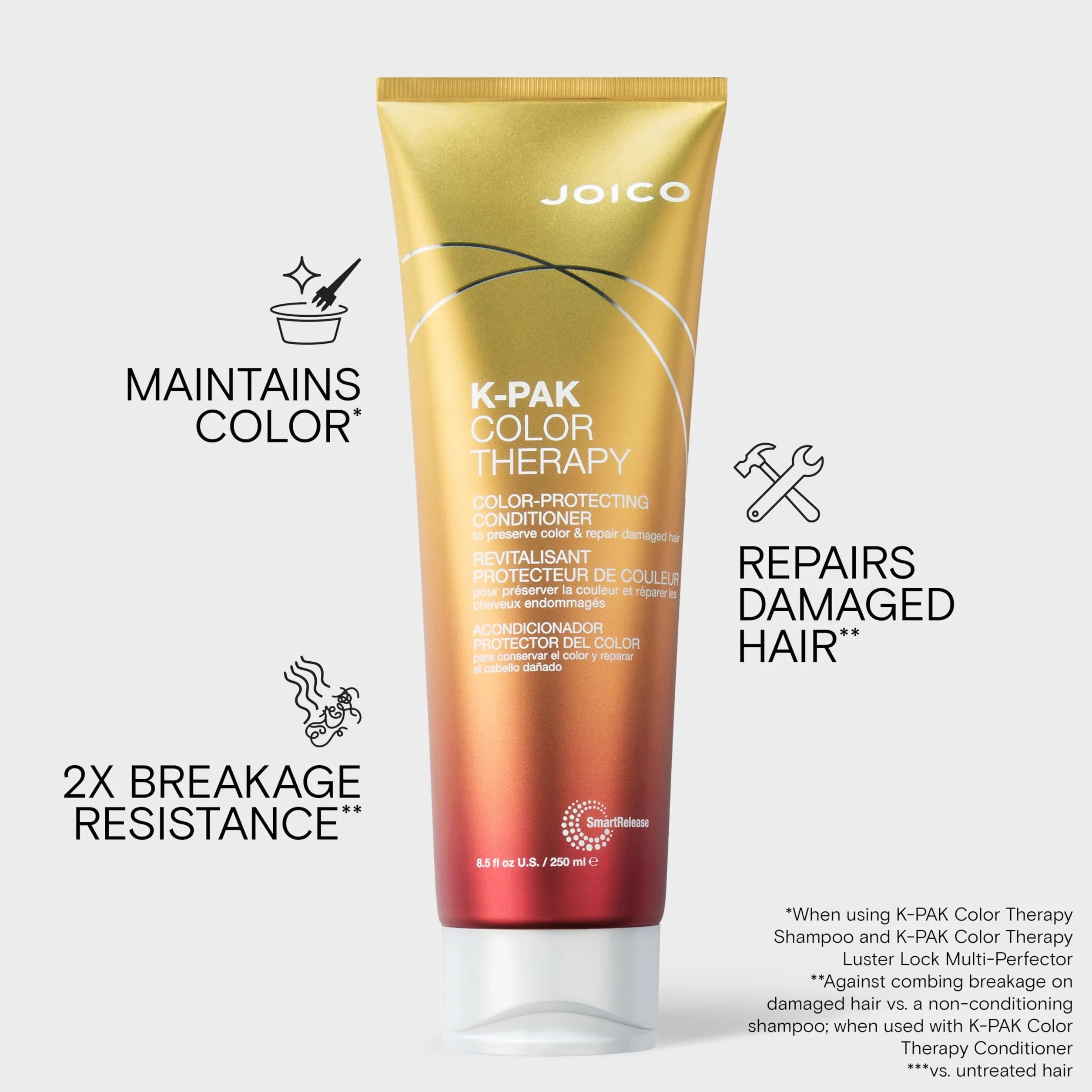 Joico K-Pak Color Therapy Conditioner for Unisex 8.5 oz Conditioner