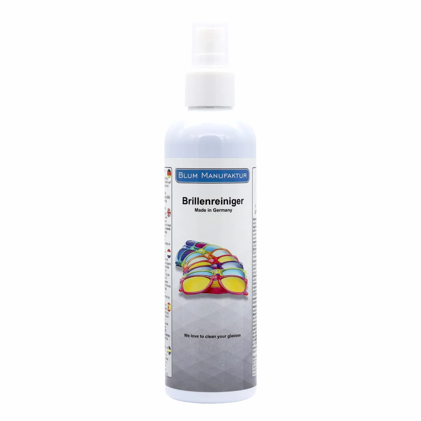 Blum Spray nettoyant pour lunettes 250 ml – Nettoyage sans traces