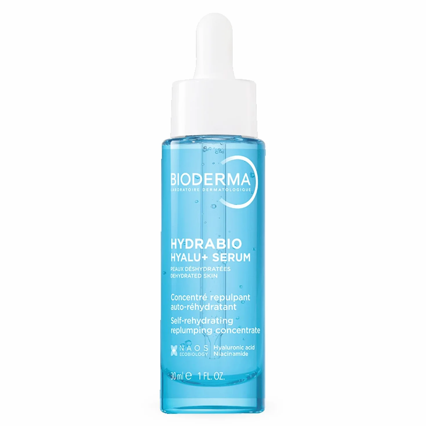 BIODERMA Hydrabio Hyalu+ Sérum auto-réhydratant et repulpant - Réduit les signes visibles du vieillissement - Tous types de peau - Flacon 30 ml
