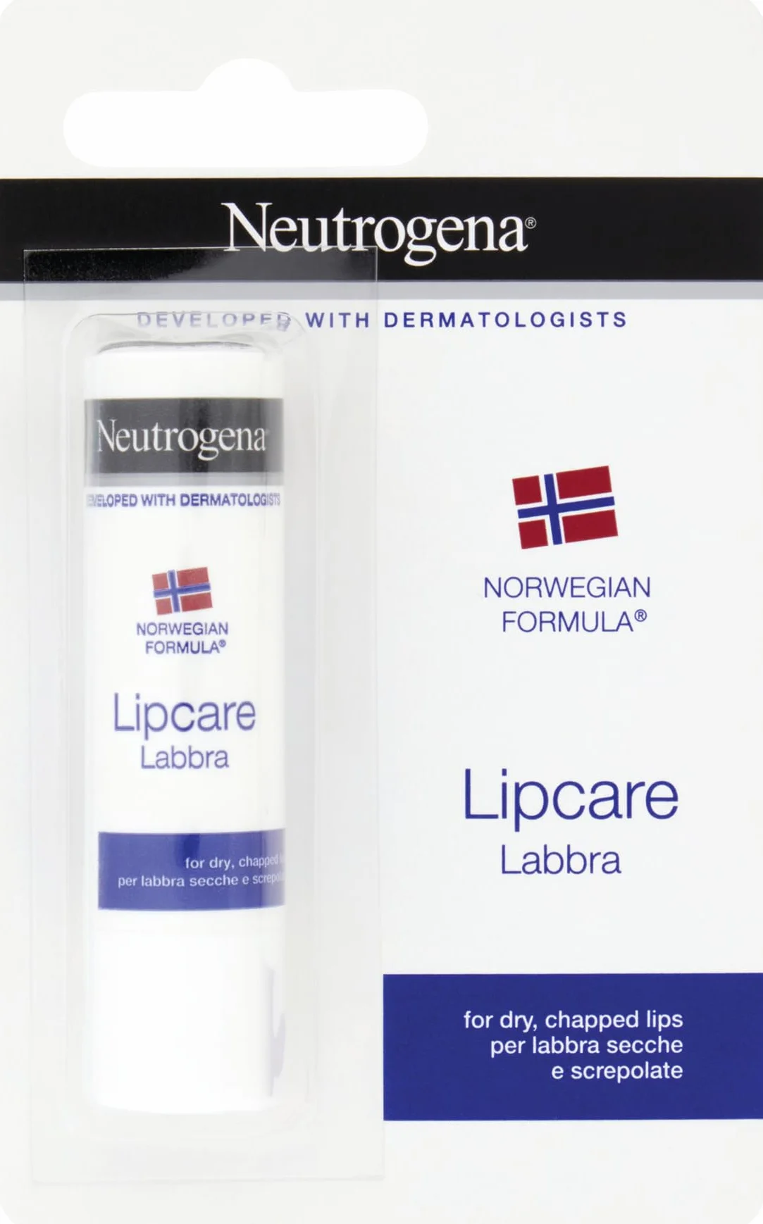 Neutrogena Stick Lèvres Nutrition Baume à Lèvres 4,8 g Soin Lèvres Formule Norvégienne