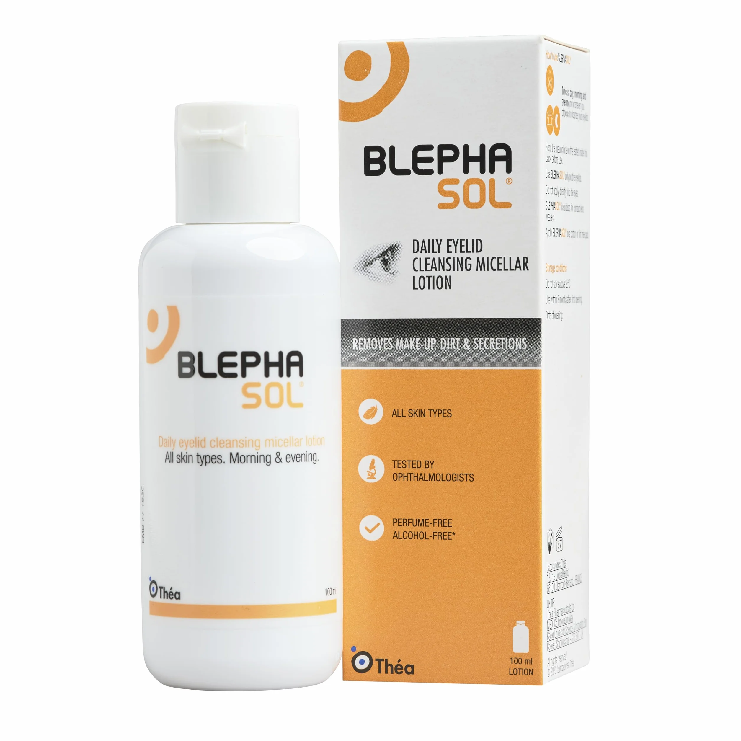 BLEPHASOL Lotion Hydratant de Blephasol Générique Préservatif Gratuit 100 ml