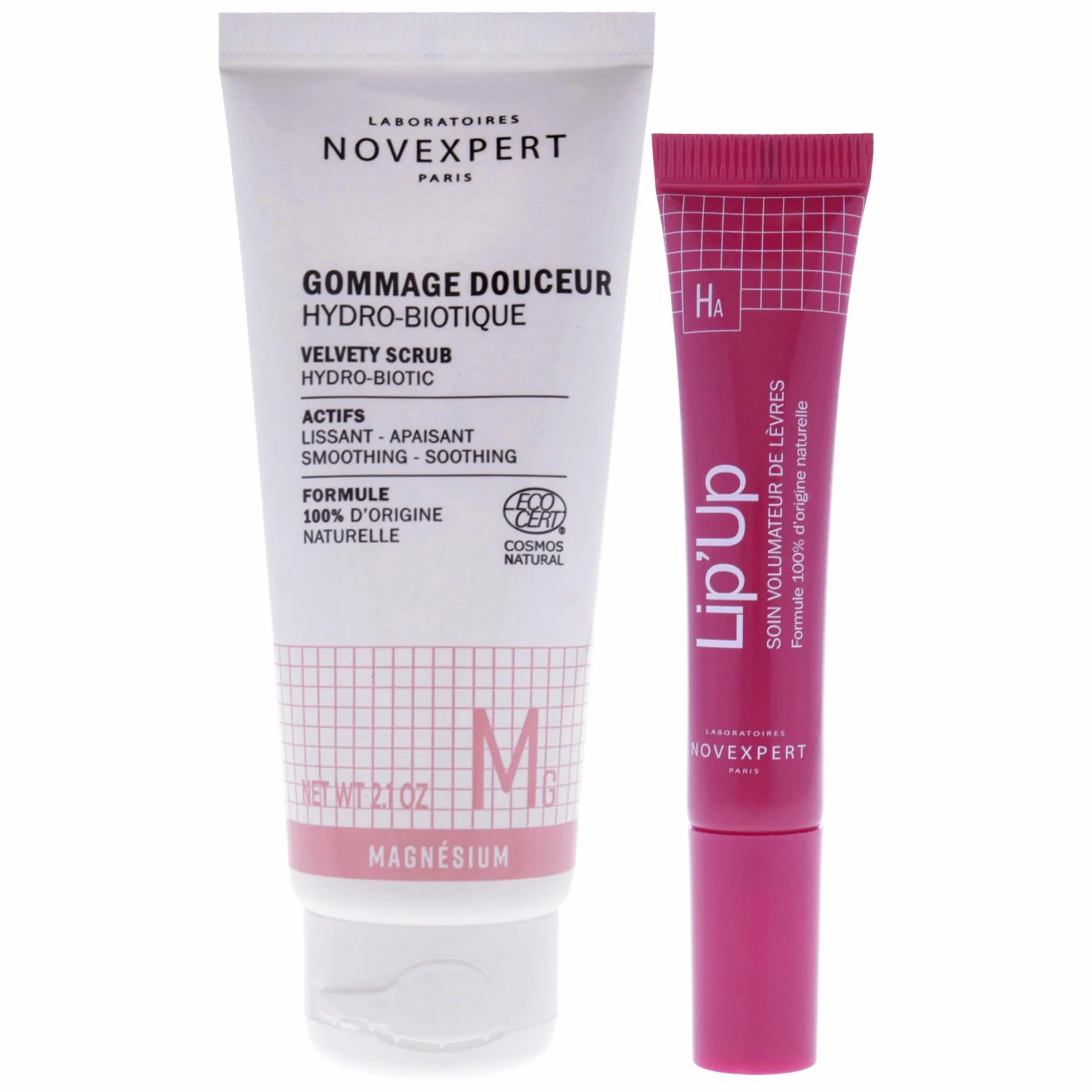 NOVEXPERT Coffret Gommage et Lip'up