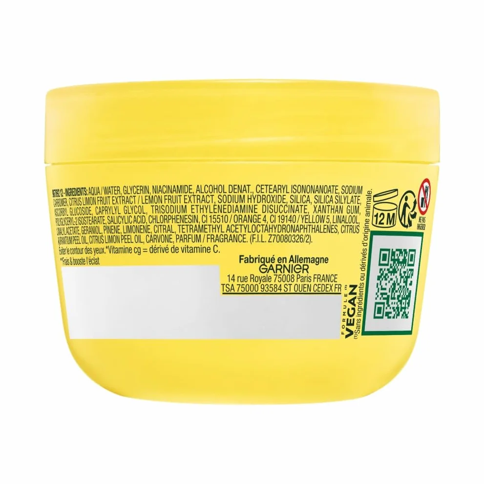 GARNIER SkinActive Vitamine C Crème Sorbet Hydratante Boost d'Eclat 85 ml