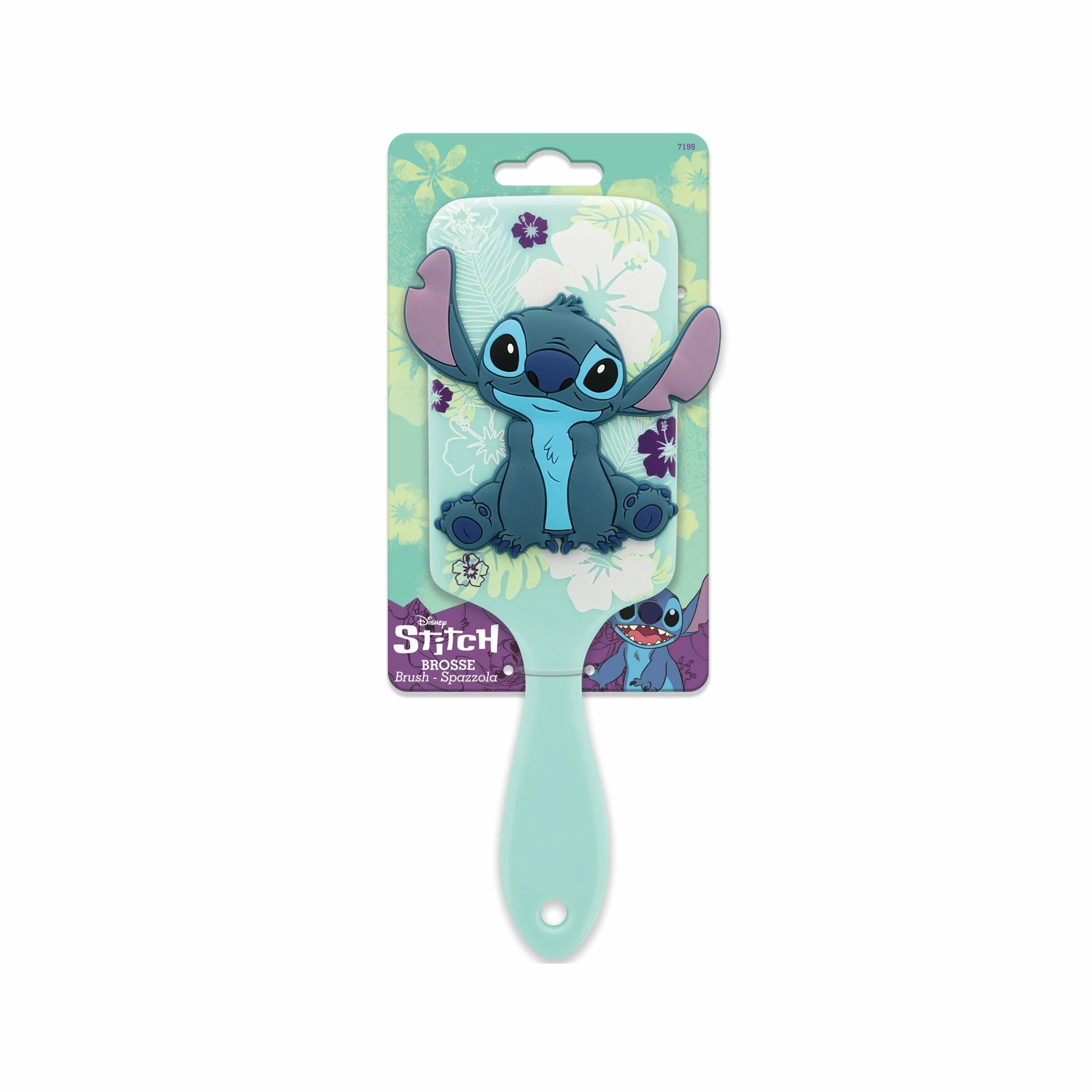 DISNEY Stitch Brosse à cheveux silicone 3D Lilo & Stitch