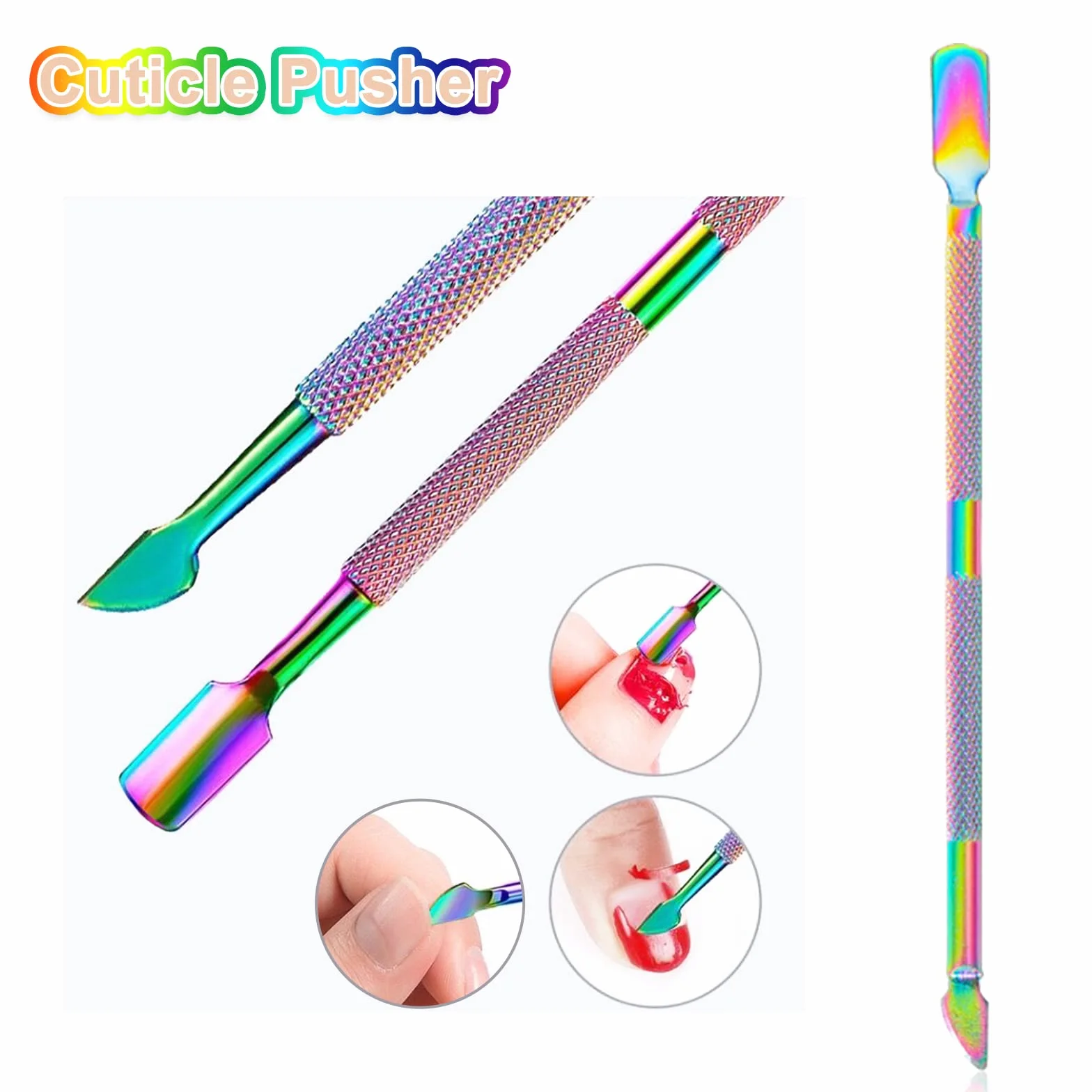 Sularpek Pince Cuticule Acier Inoxydable Trousse d'entretien des Cuticules 3 Pièces