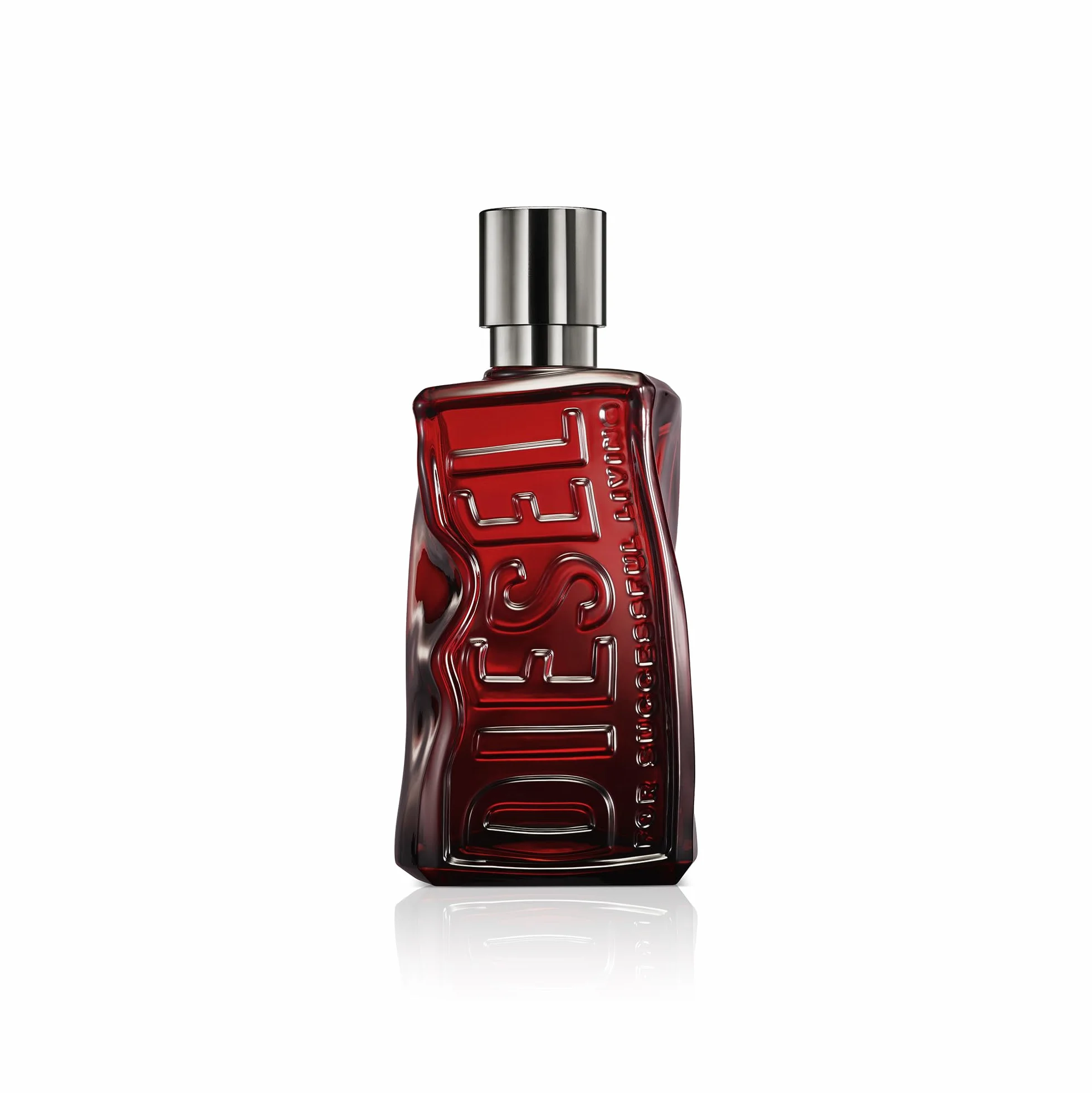 Diesel D Red Parfum, Parfum Pour Homme, Fougère Boisée, Intense et Envoûtant, Frais et Brûlant, Idée Cadeau Pour Lui