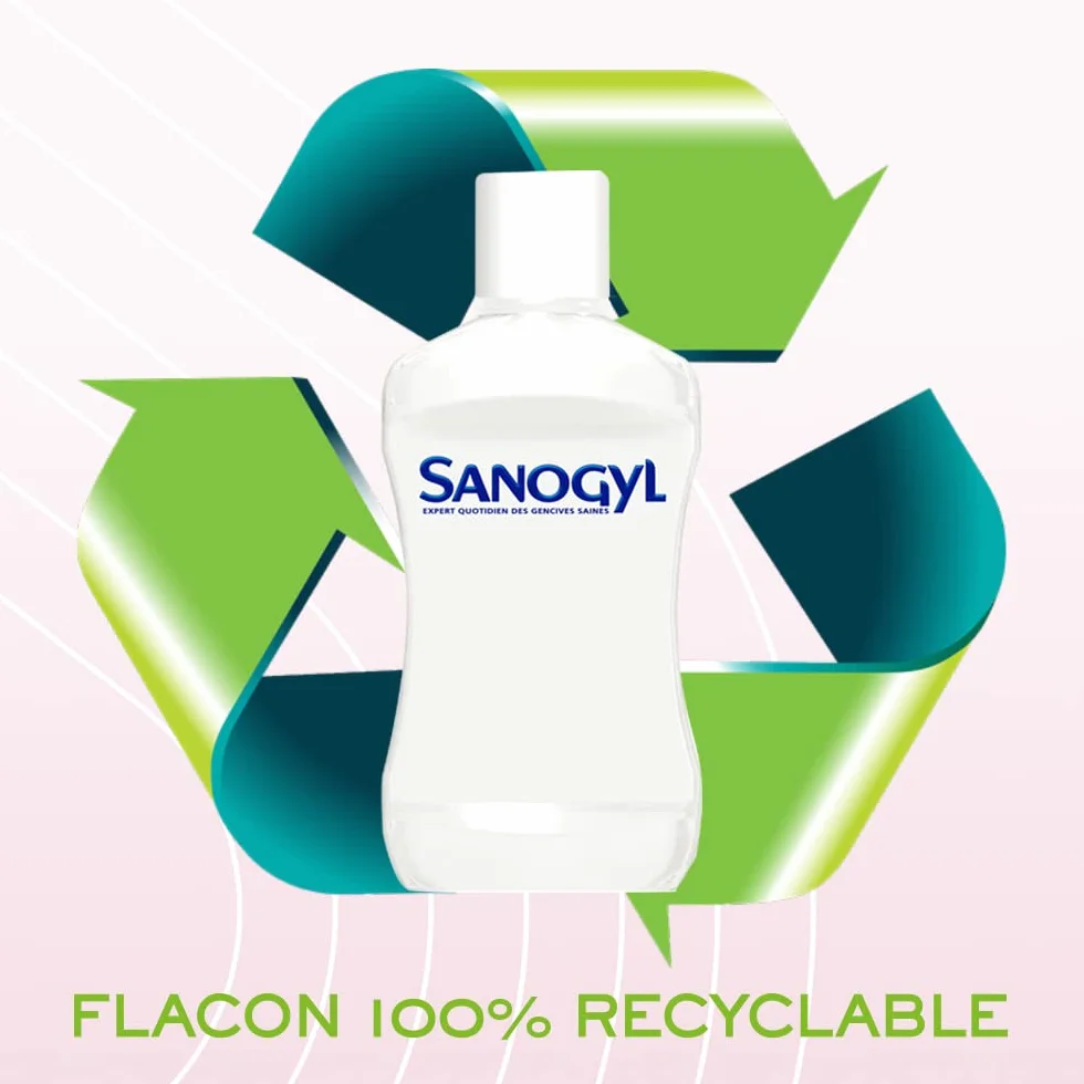 Sanogyl Bain de Bouche Soin Antibactérien 500 ml