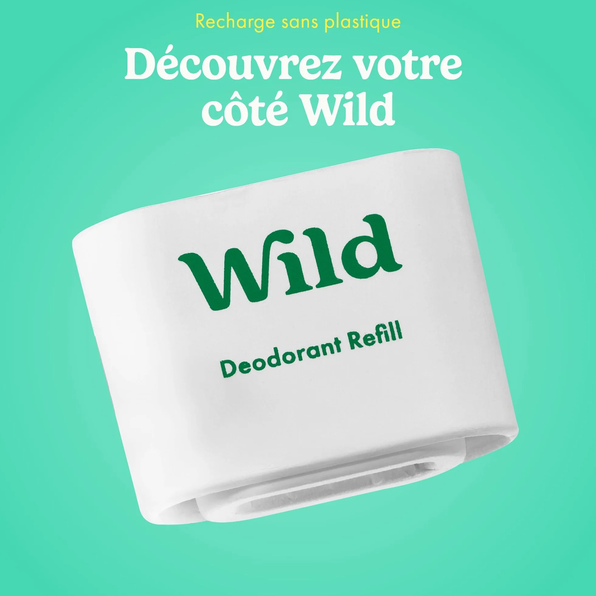 Déodorant Naturel Rechargeable Sans Aluminium Fresh Cotton Sea Salt Cherry Blossom Coconut Vanilla Protection Longue Durée
