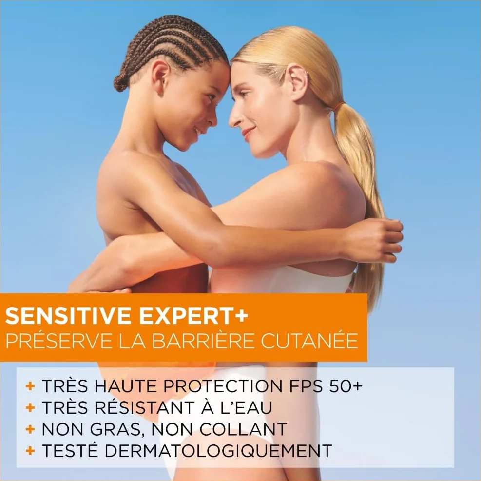 Garnier Ambre Solaire Sensitive Expert+ Brume Solaire Hypoallergénique Adulte FPS50+ 150 ml