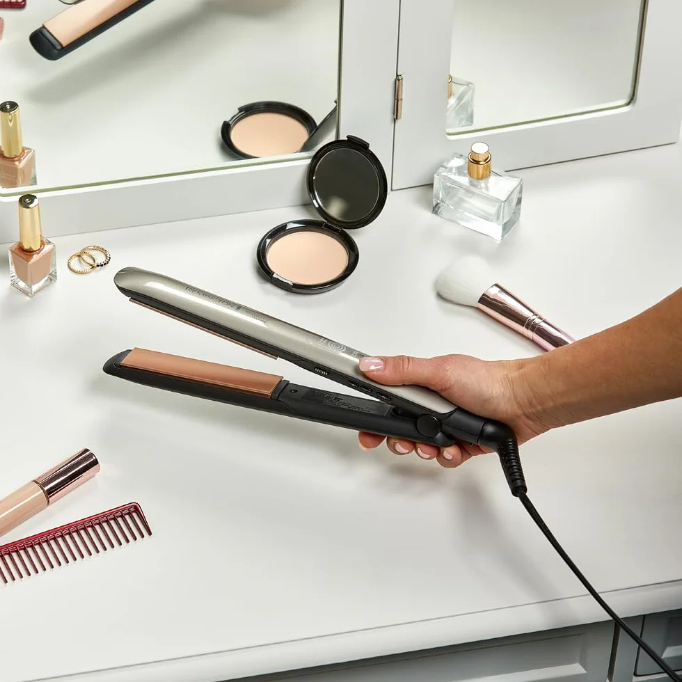 Remington Lisseur Cheveux Keratin Therapy Fer à Lisser S8593 Céramique 160-230°C