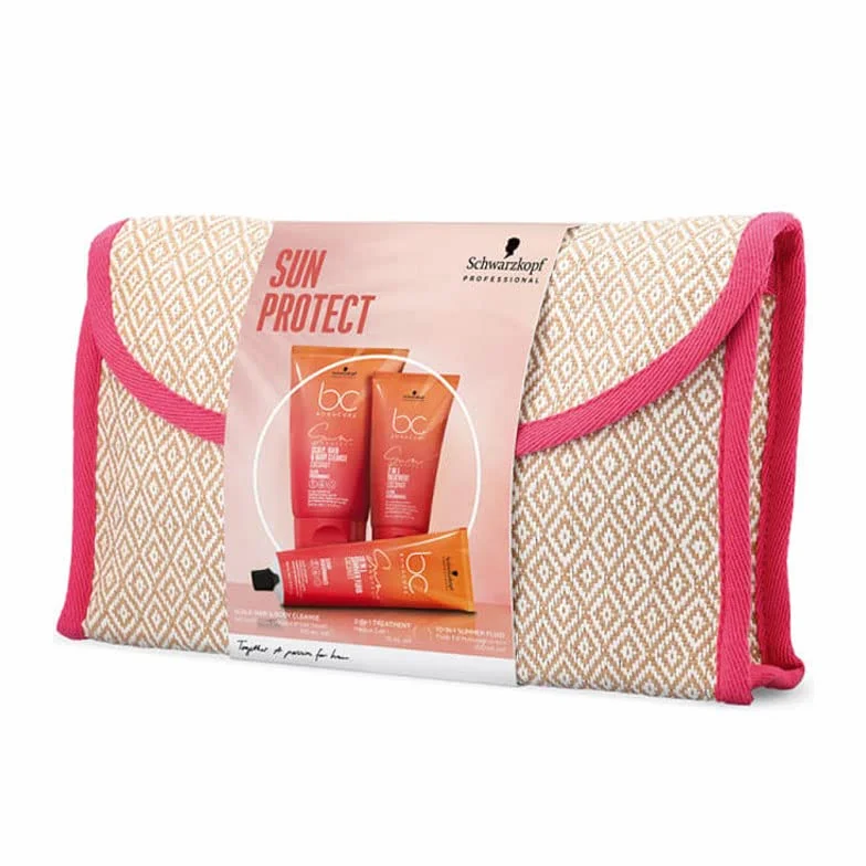 SCHWARZKOPF BC Bonacure Sun Protect Scalp Hair 6 Body 100 ml + 2-in1 Treatment 75 ml +10-In-1 Summer Fluid100 ml