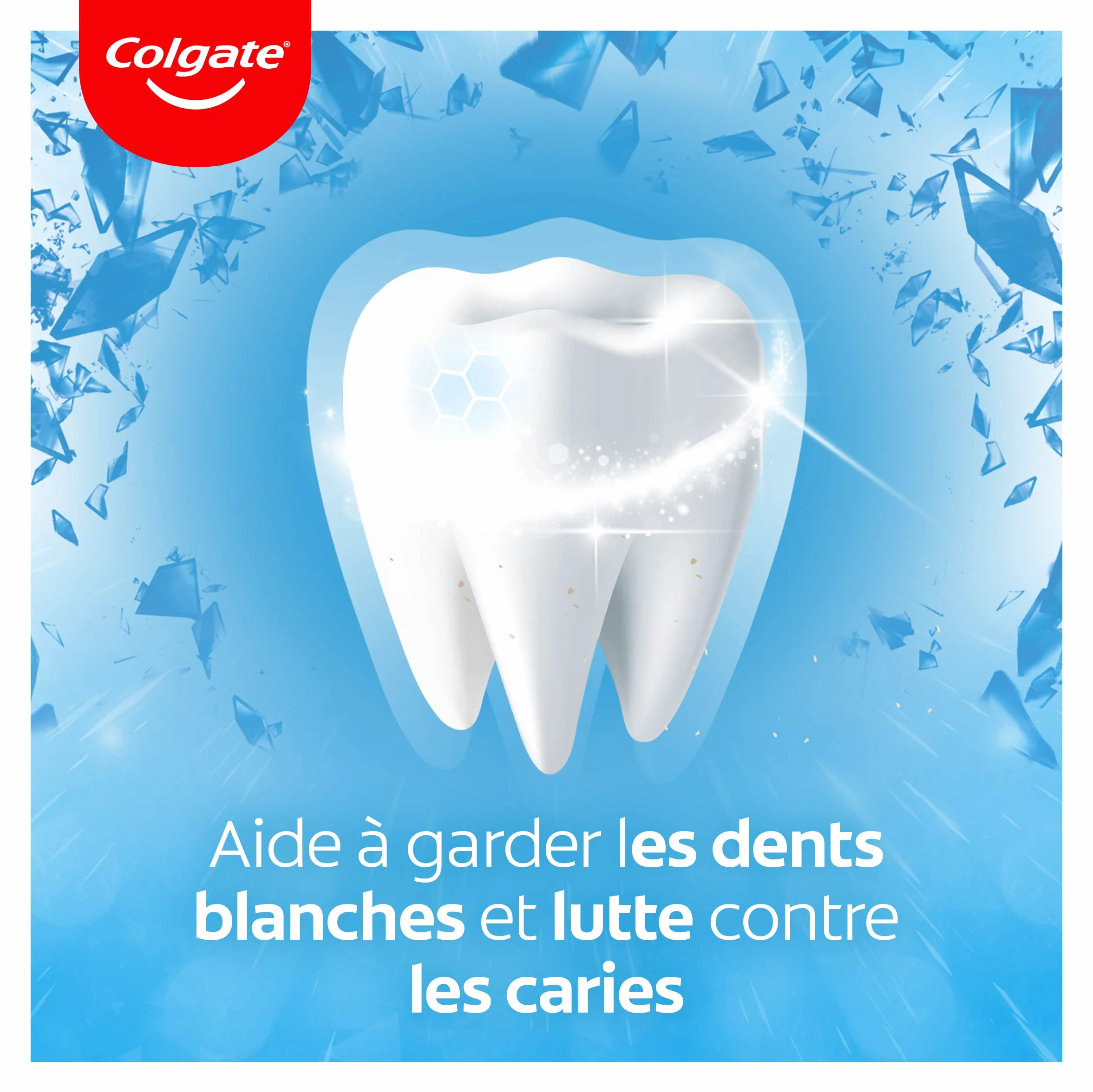 Colgate Max Fresh Cristaux Fraîcheur Dentifrice Menthe Fraîche Lot de 6 x 75ml